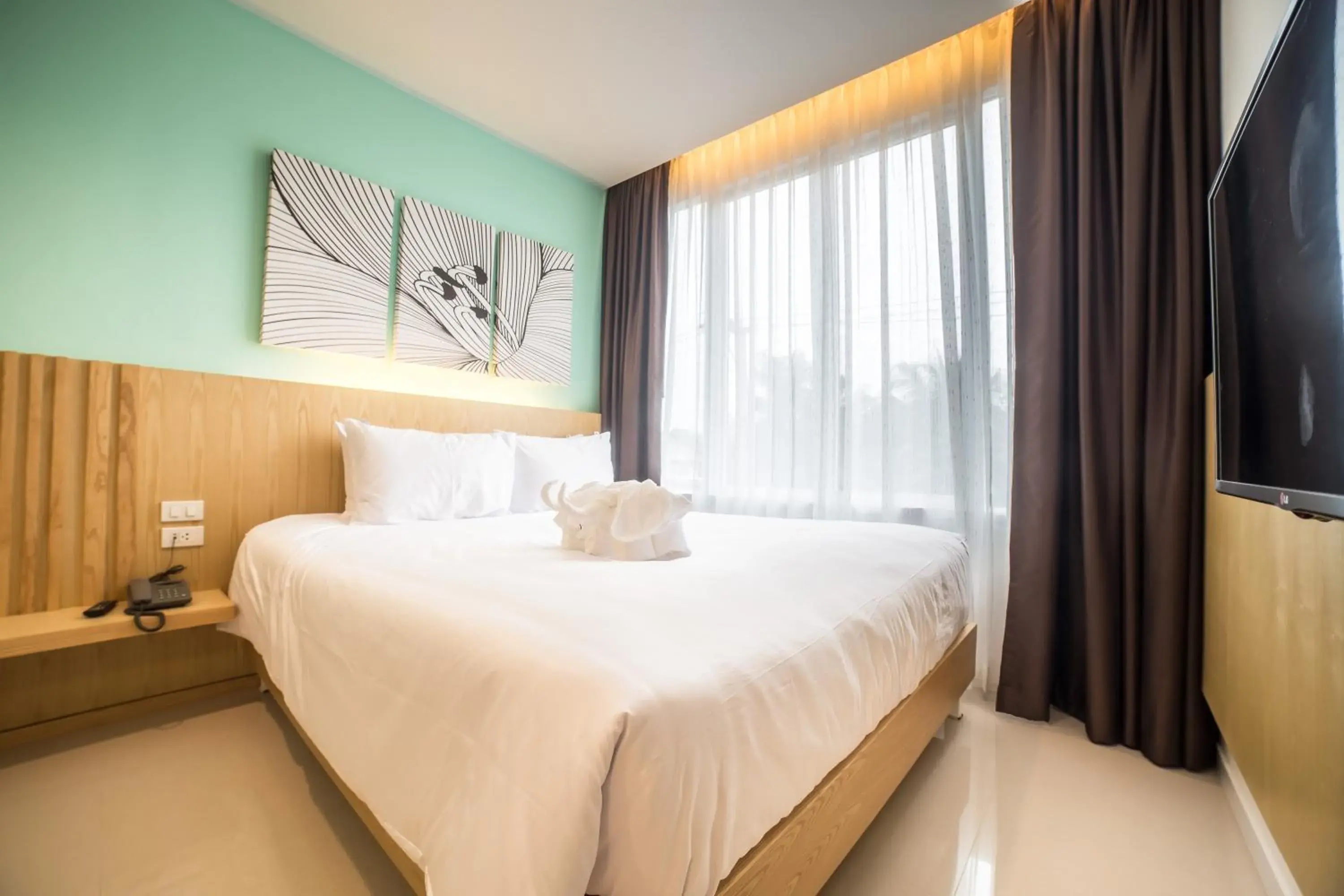 Bed in The Bliss Ubon Bed in The Bliss Ubon