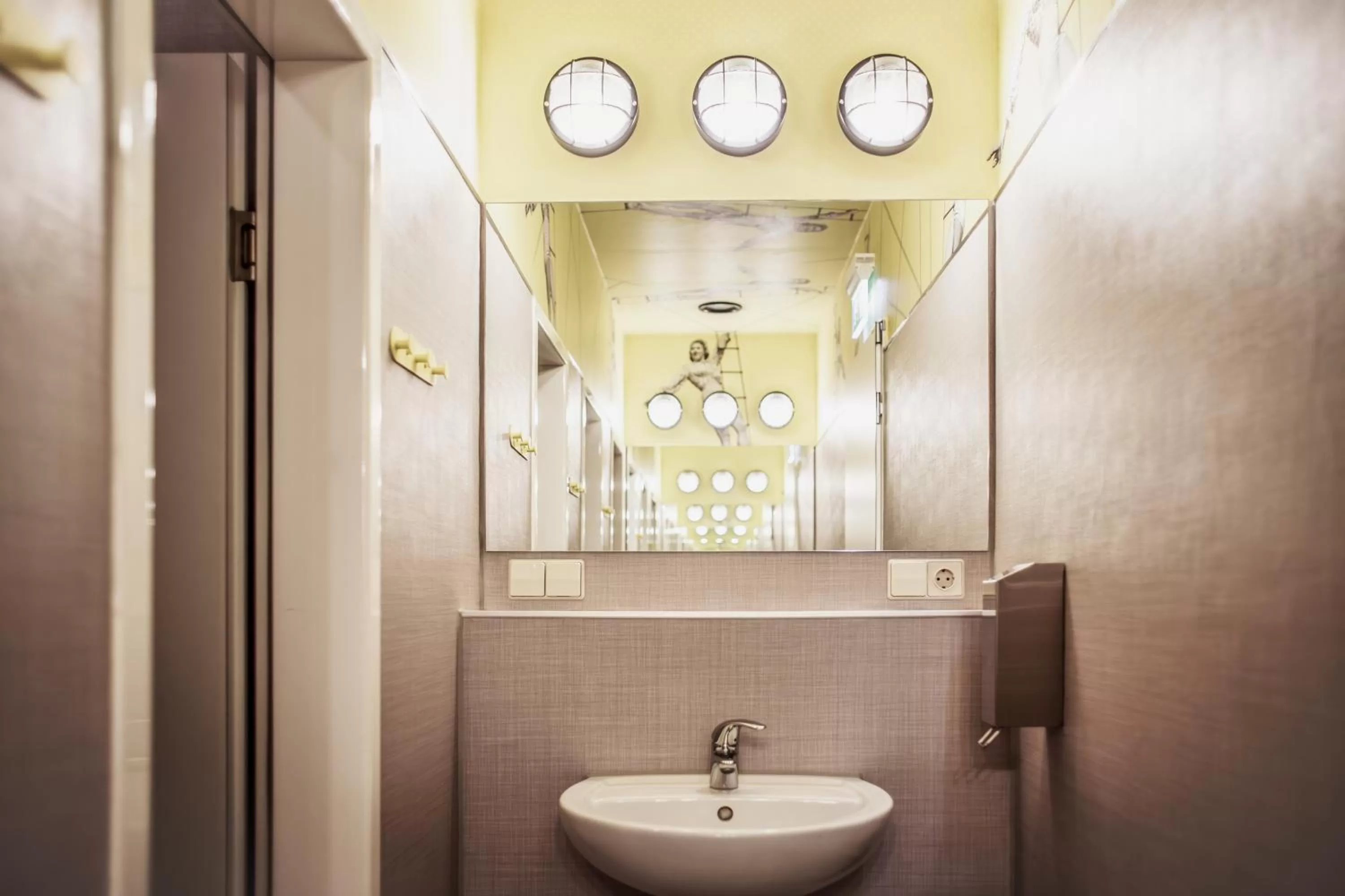 Bathroom in The Circus Hostel