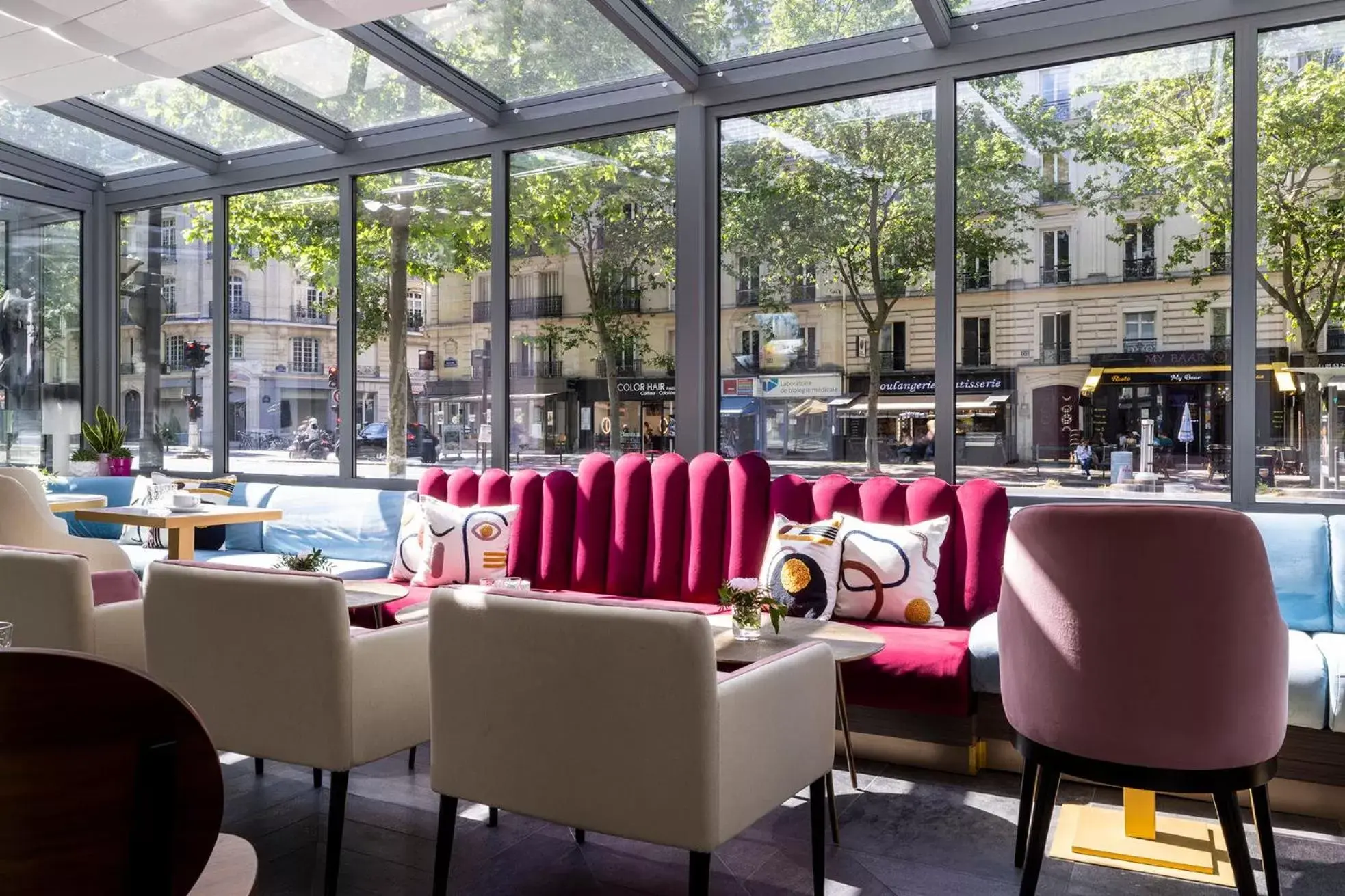 Lounge or bar, Restaurant/Places to Eat in Hôtel Nude Paris
