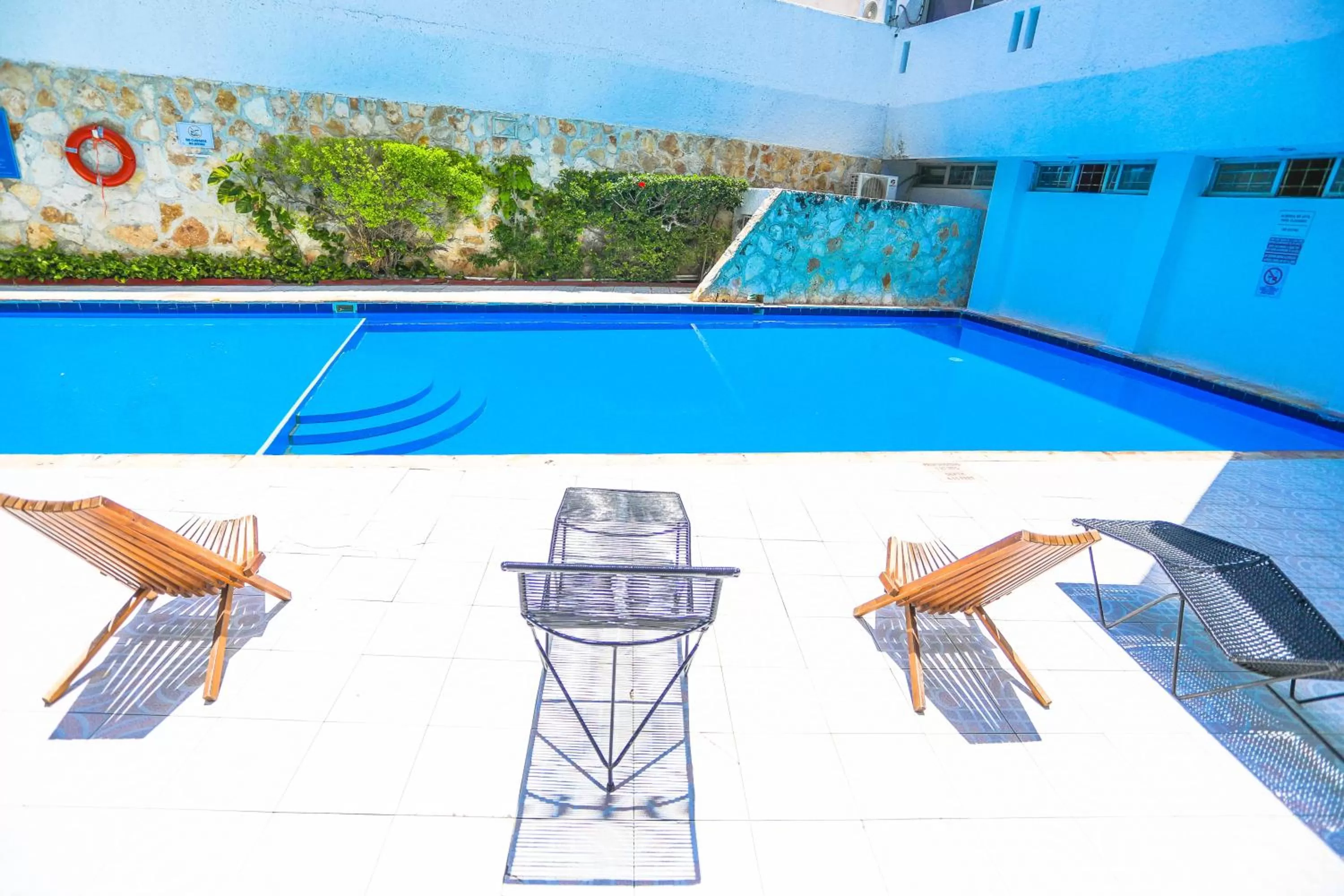 Swimming pool in Hotel Caribe Internacional Cancun
