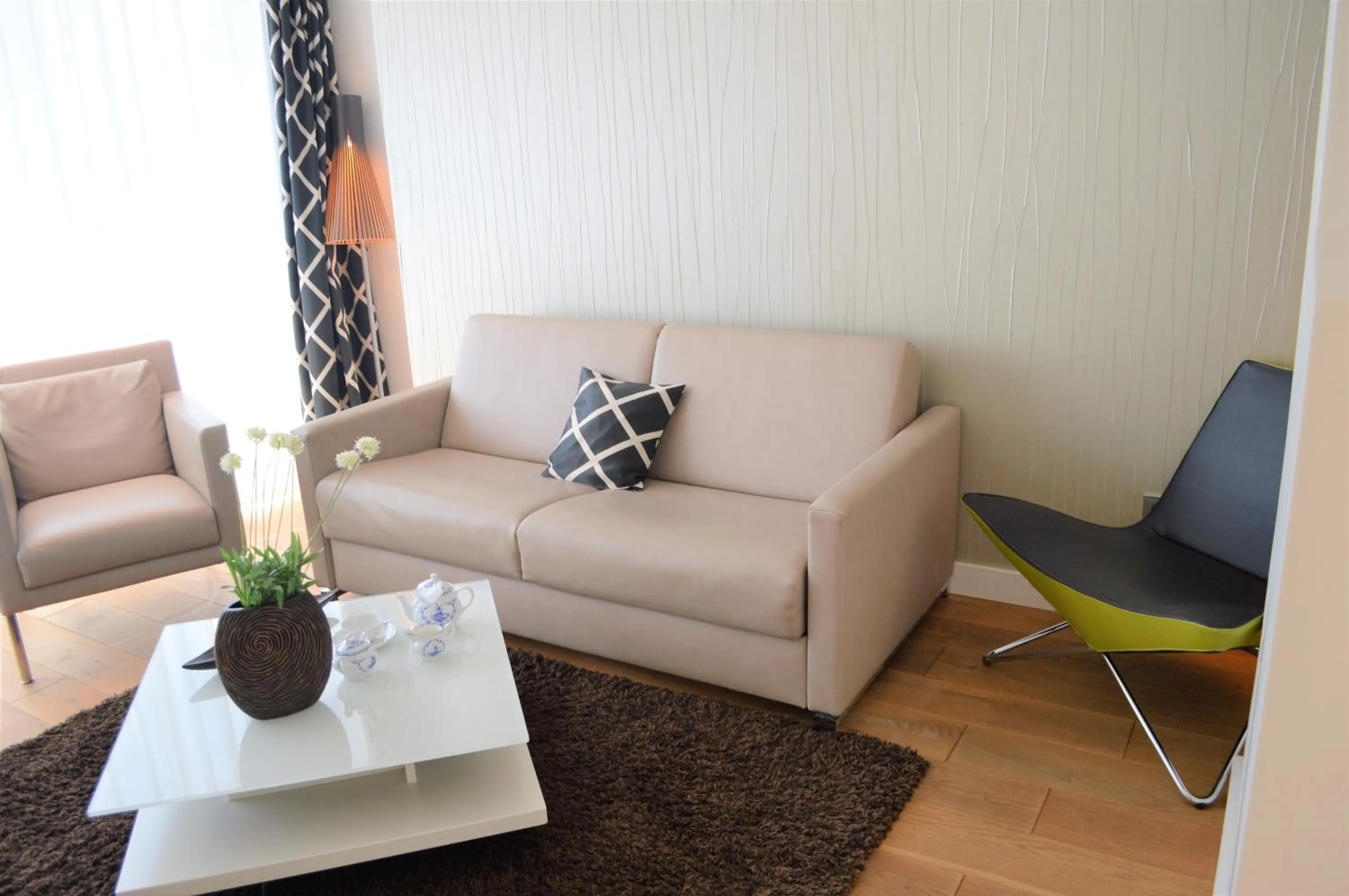 Seating area in Logierhus Langeoog