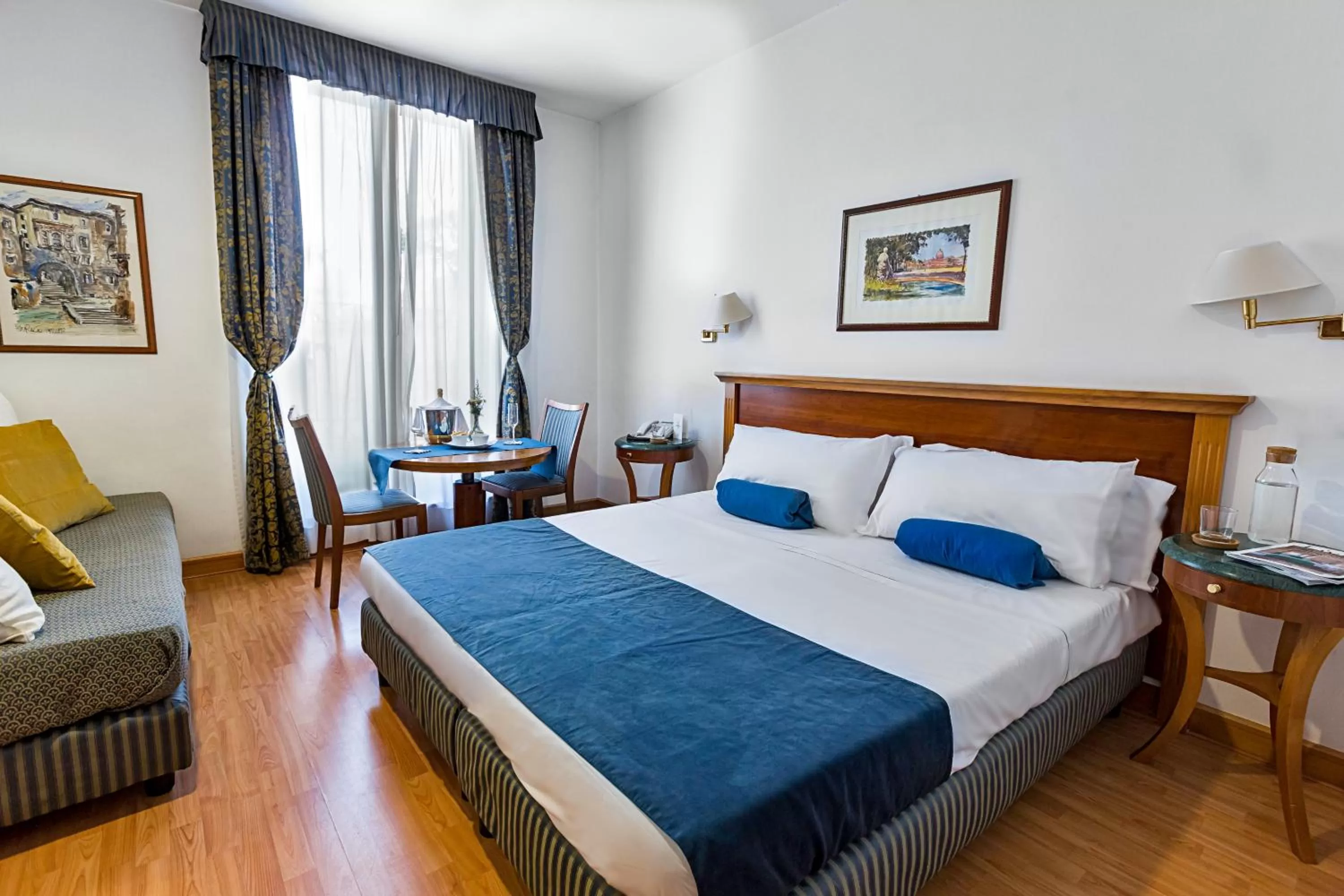 Bed in Hotel Diplomatic