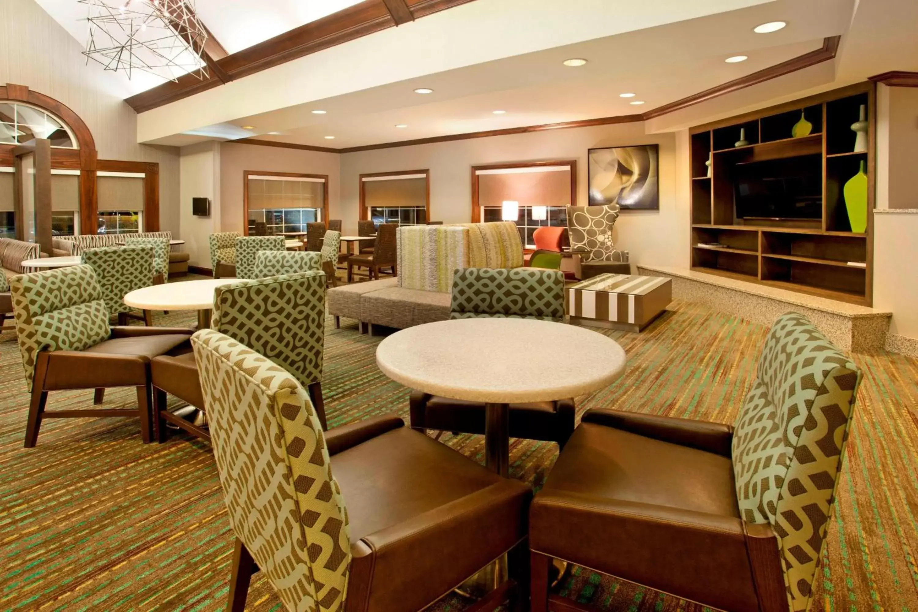 Lobby or reception, Lounge/Bar in Residence Inn Fort Wayne Southwest