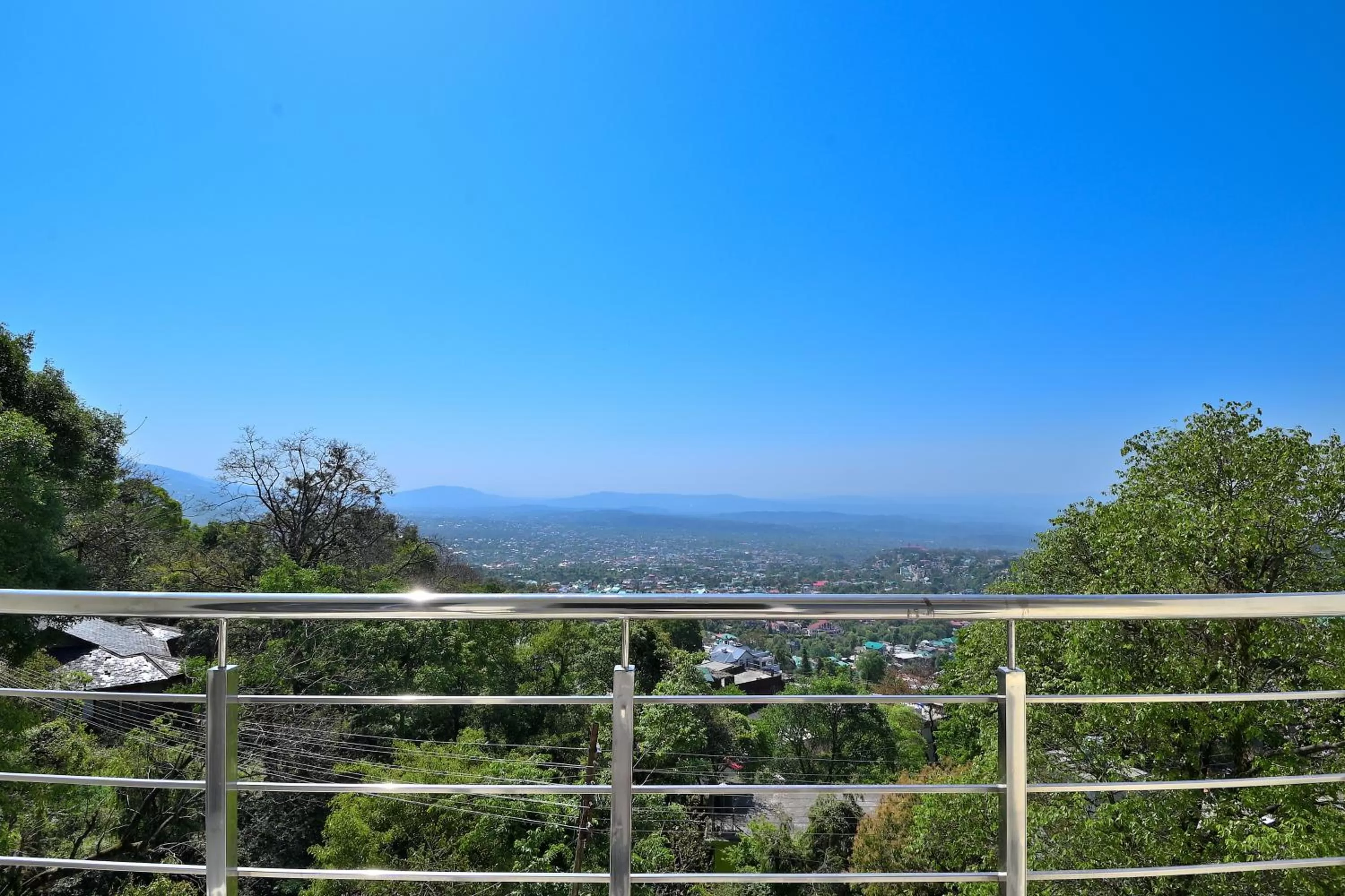 View (from property/room) in Hotel Bliss Valley - Hotel in Dharamshala