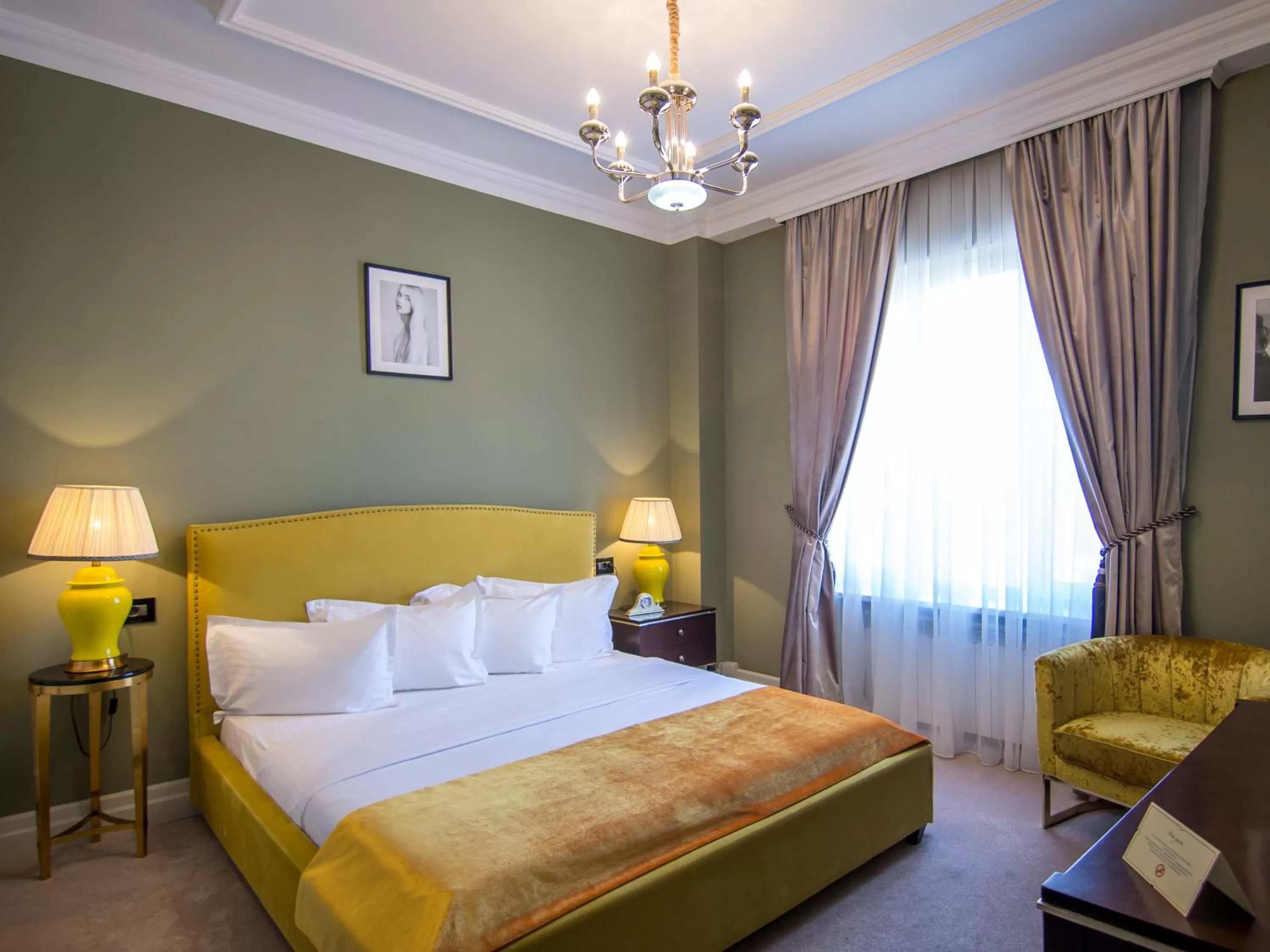 Bed in Hotel Lido by Phoenicia