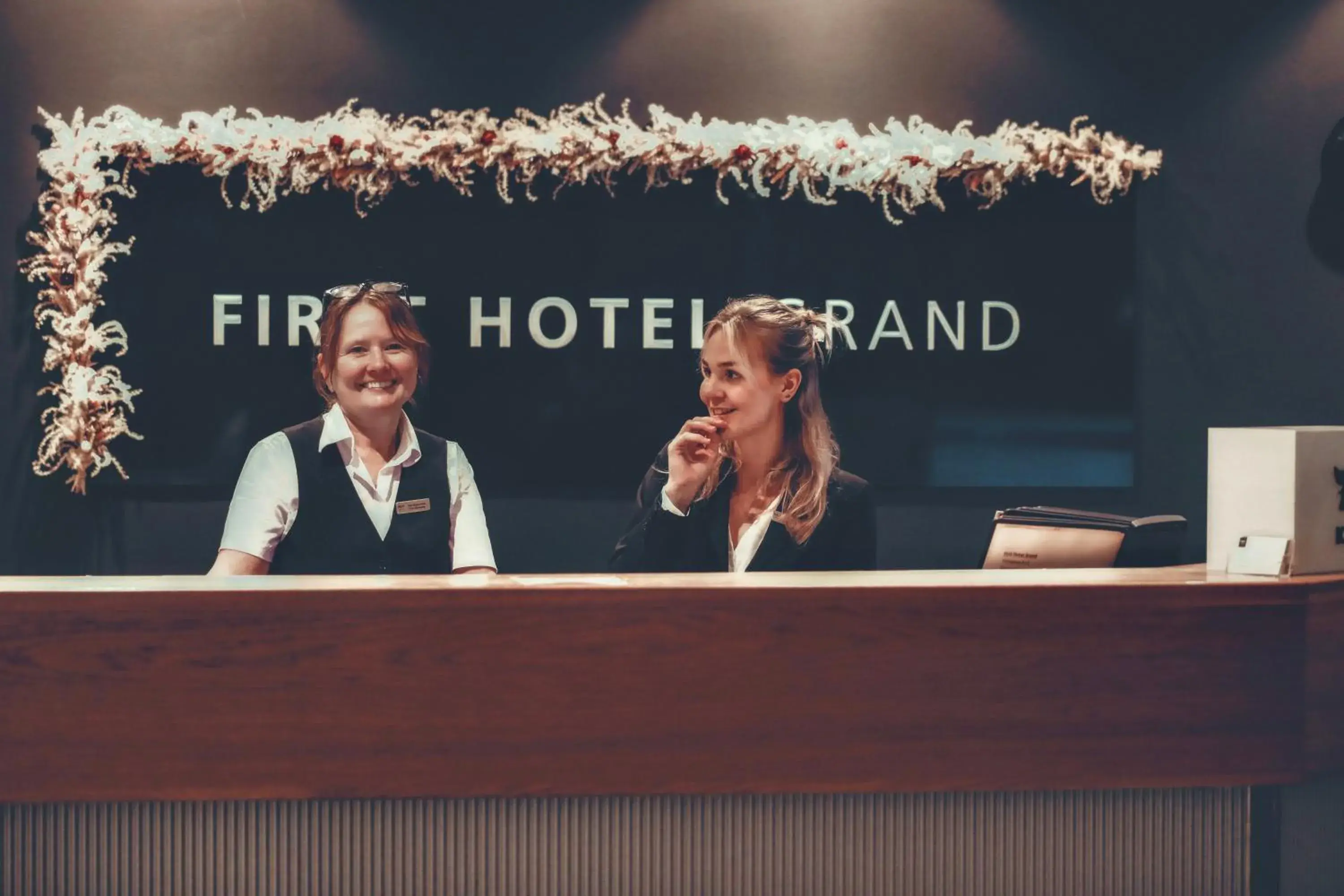 Staff in First Hotel Grand Falun