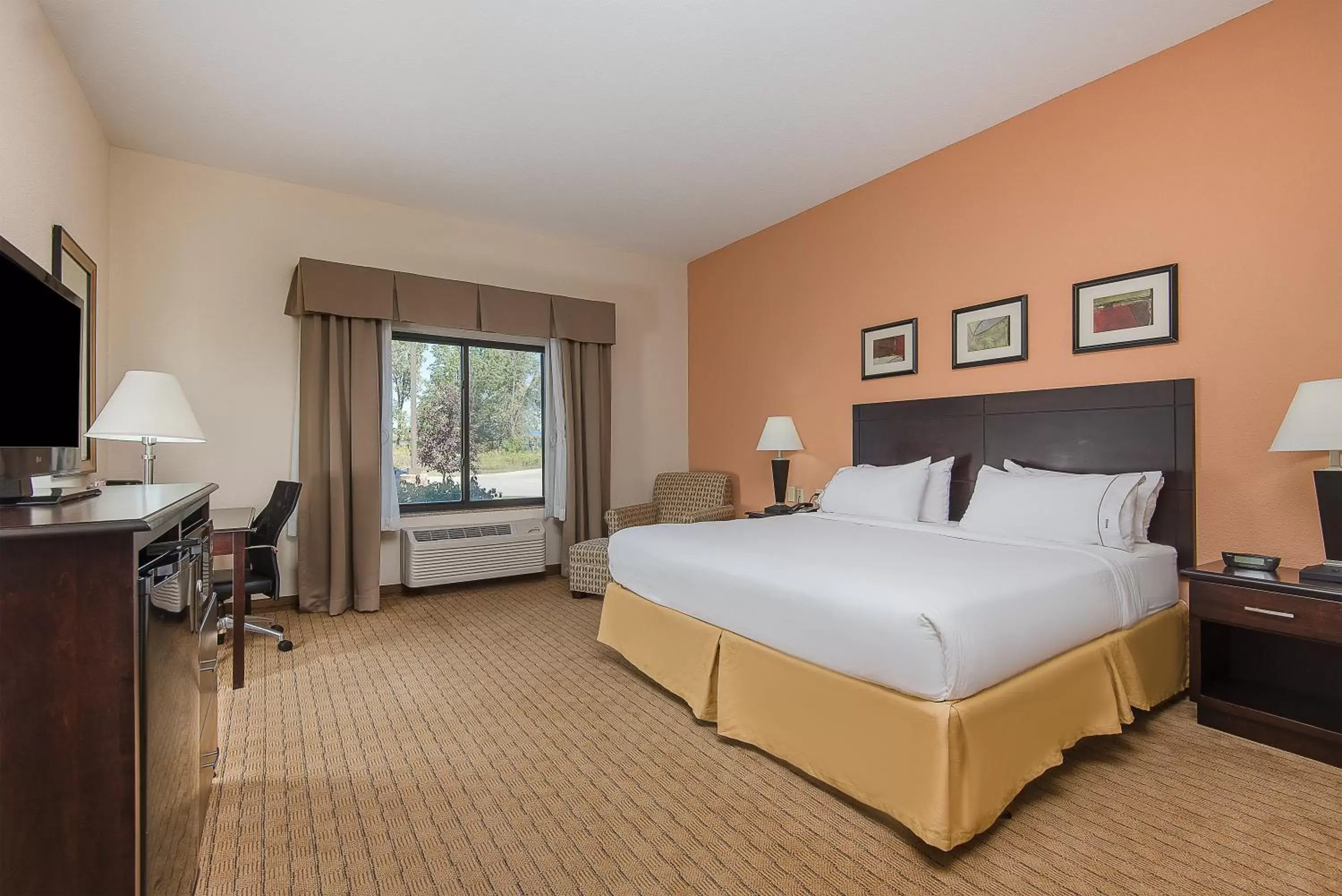 Photo of the whole room, Bed in Holiday Inn Express and Suites Lafayette East, an IHG Hotel