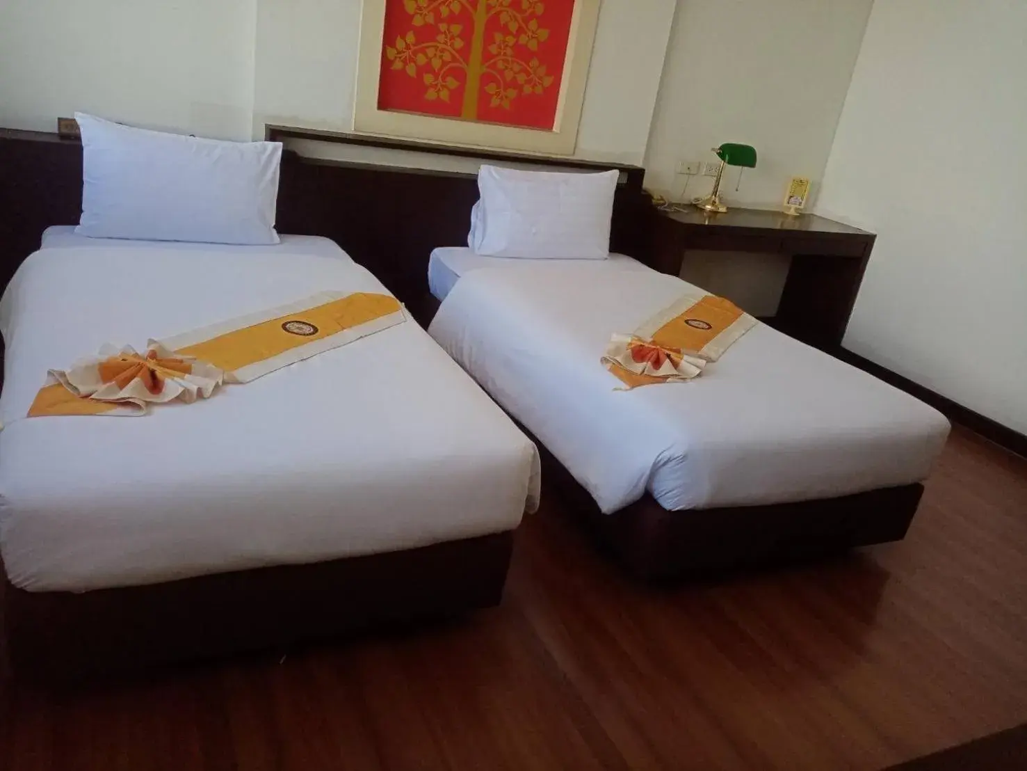 Bed in Grand Phranakhon Hotel