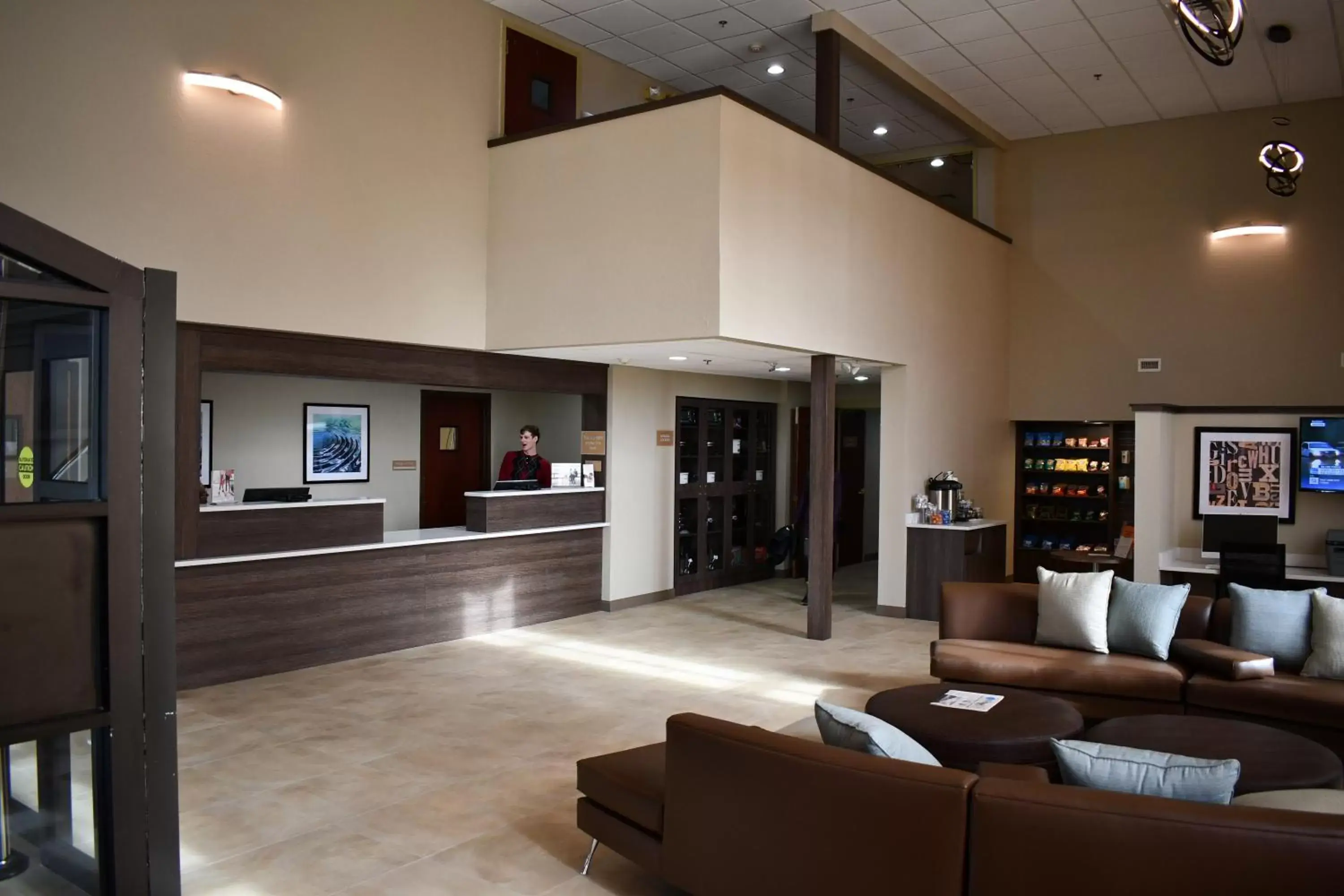 Property building, Lobby/Reception in Candlewood Suites Grand Rapids Airport, an IHG Hotel