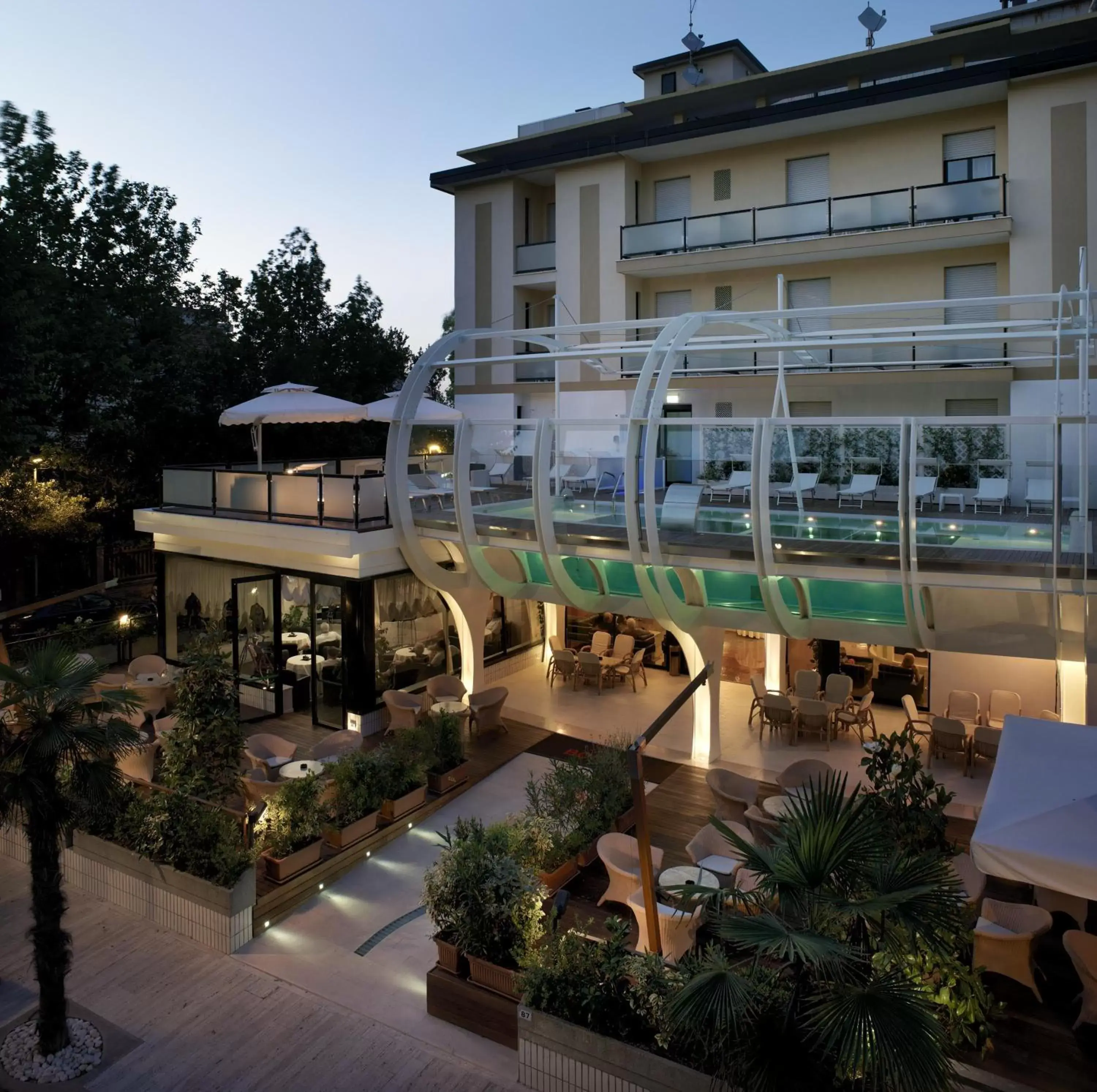 Property Building in Hotel Boemia