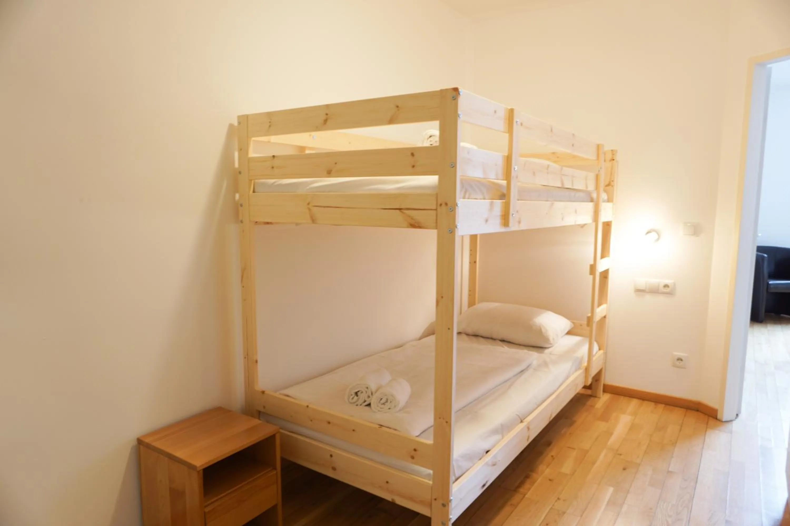 bunk bed, Bed in Hotel Kaffeemühle