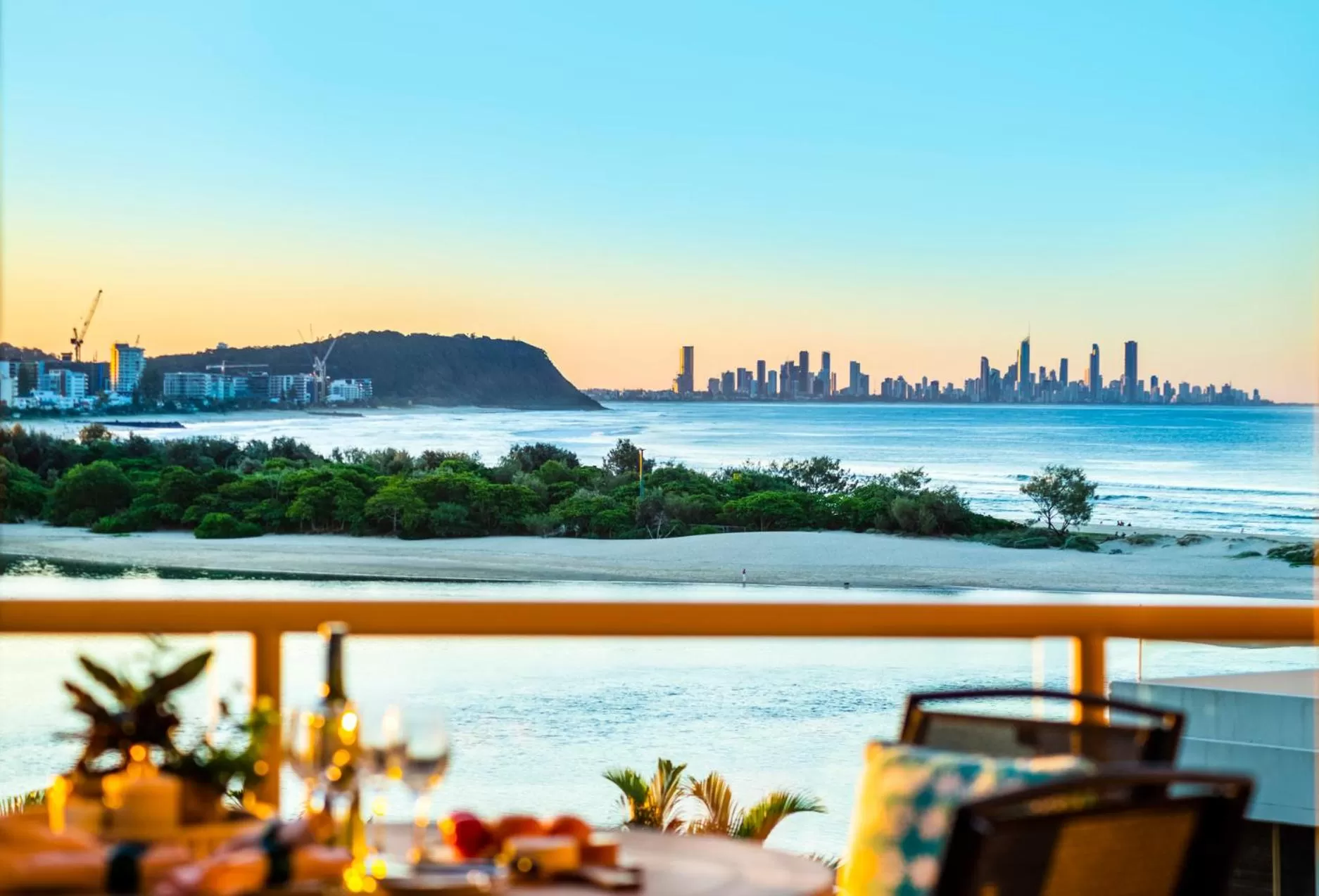 Beach in Little Cove Currumbin
