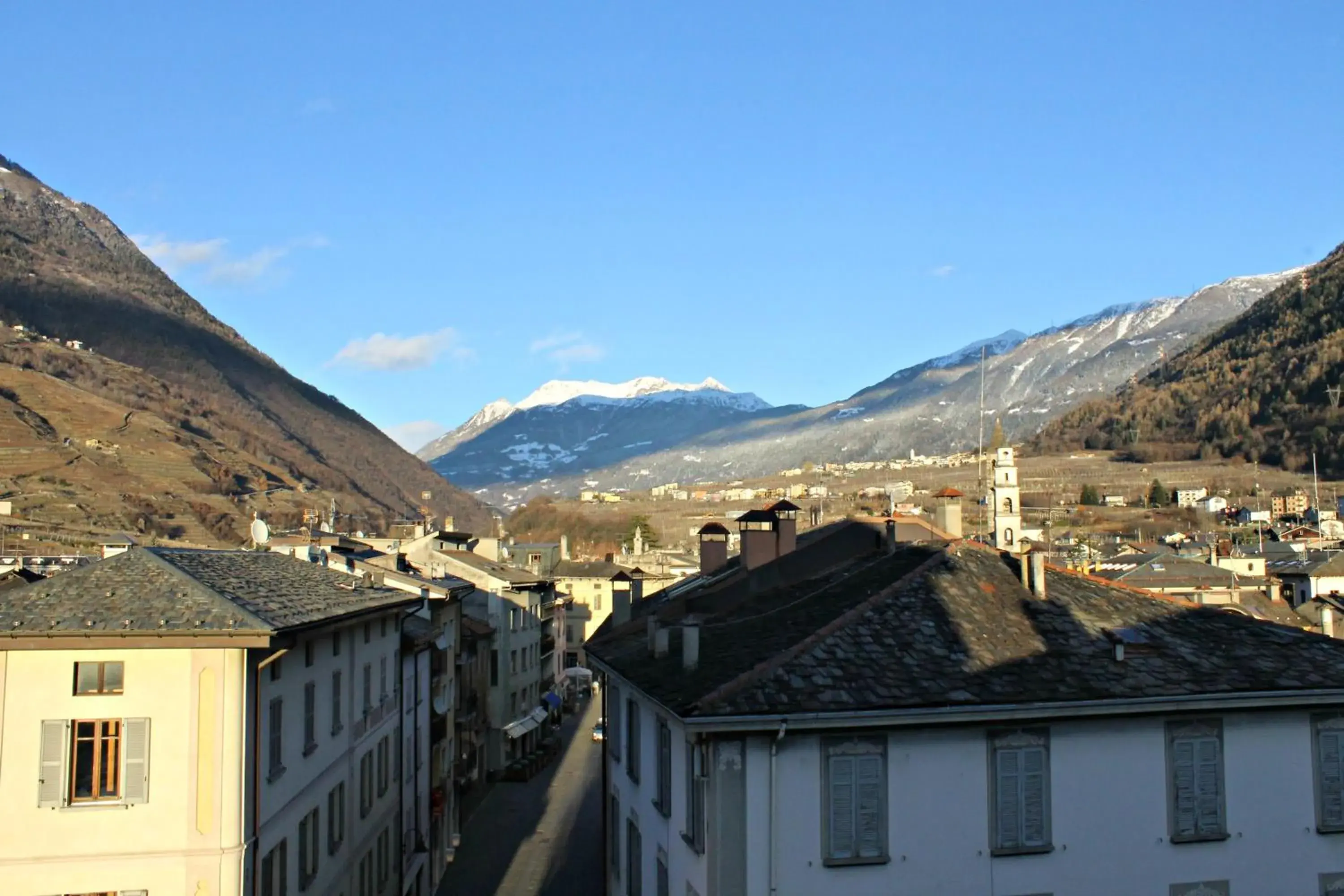 Day, Mountain View in Albergo Meublè Stelvio