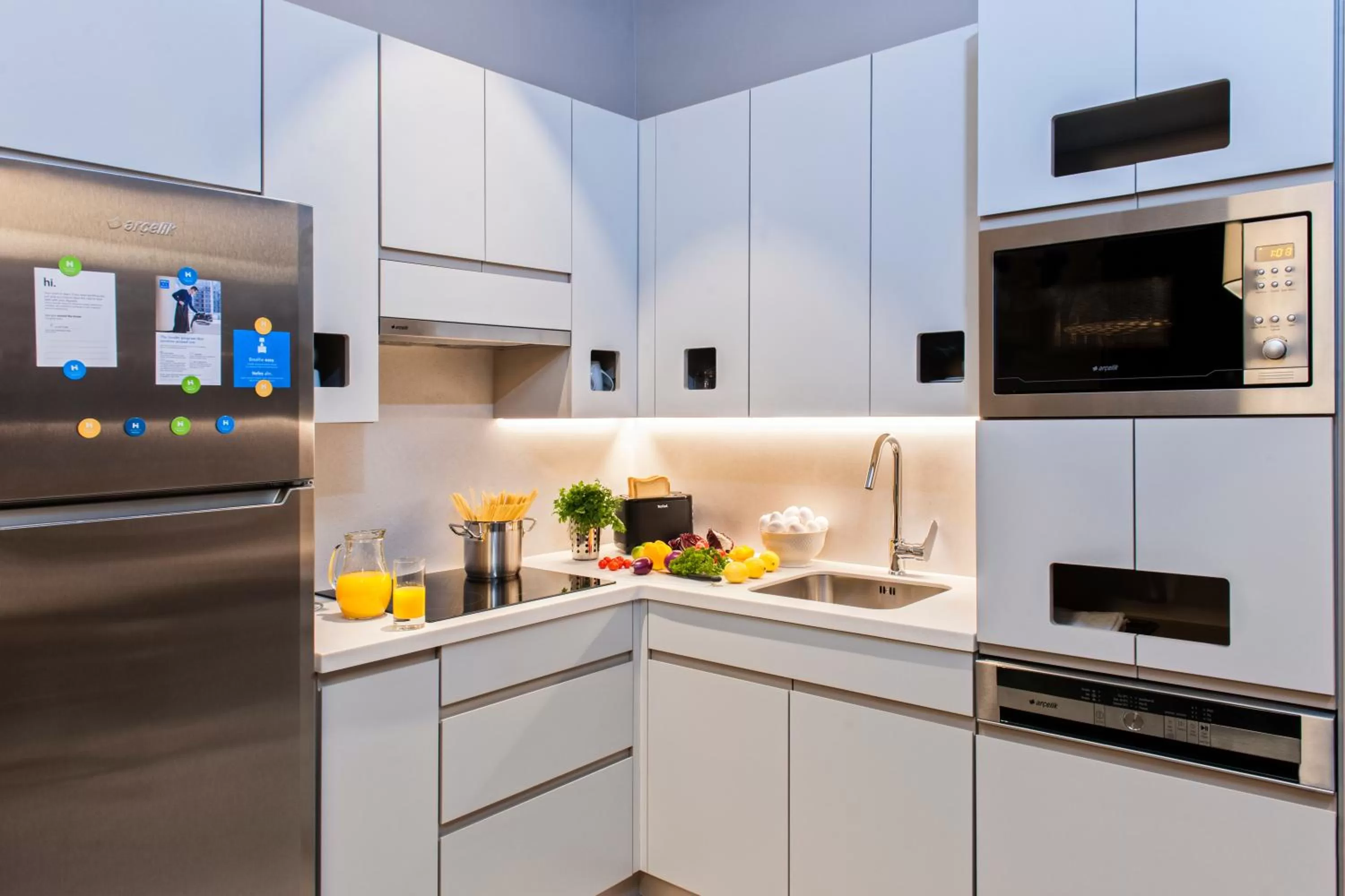 One-Bedroom Twin Suite with Kitchenette and Sofa Bed - single occupancy in Hyatt House Gebze