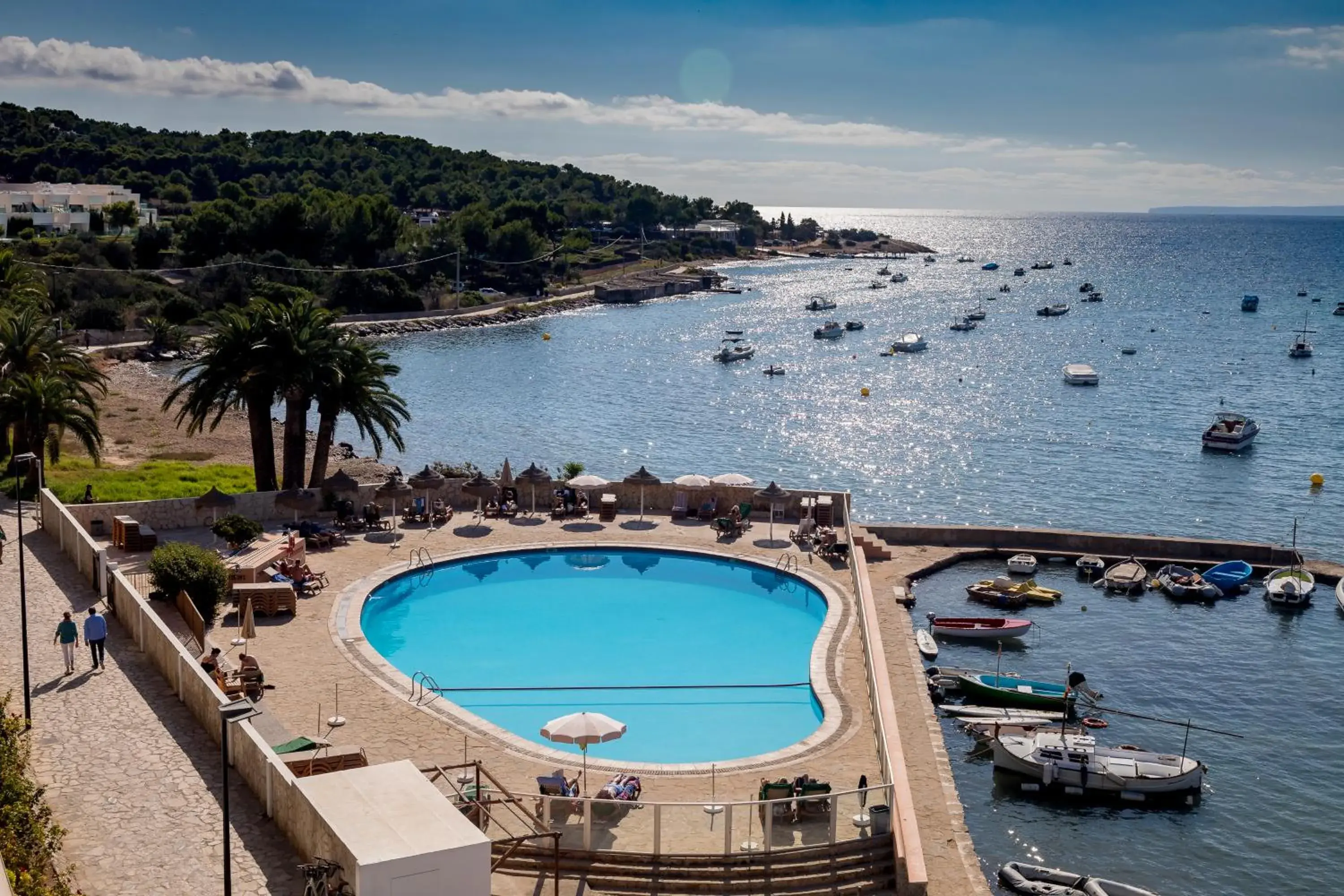 Sea view, Pool View in Hotel Simbad Ibiza & Spa
