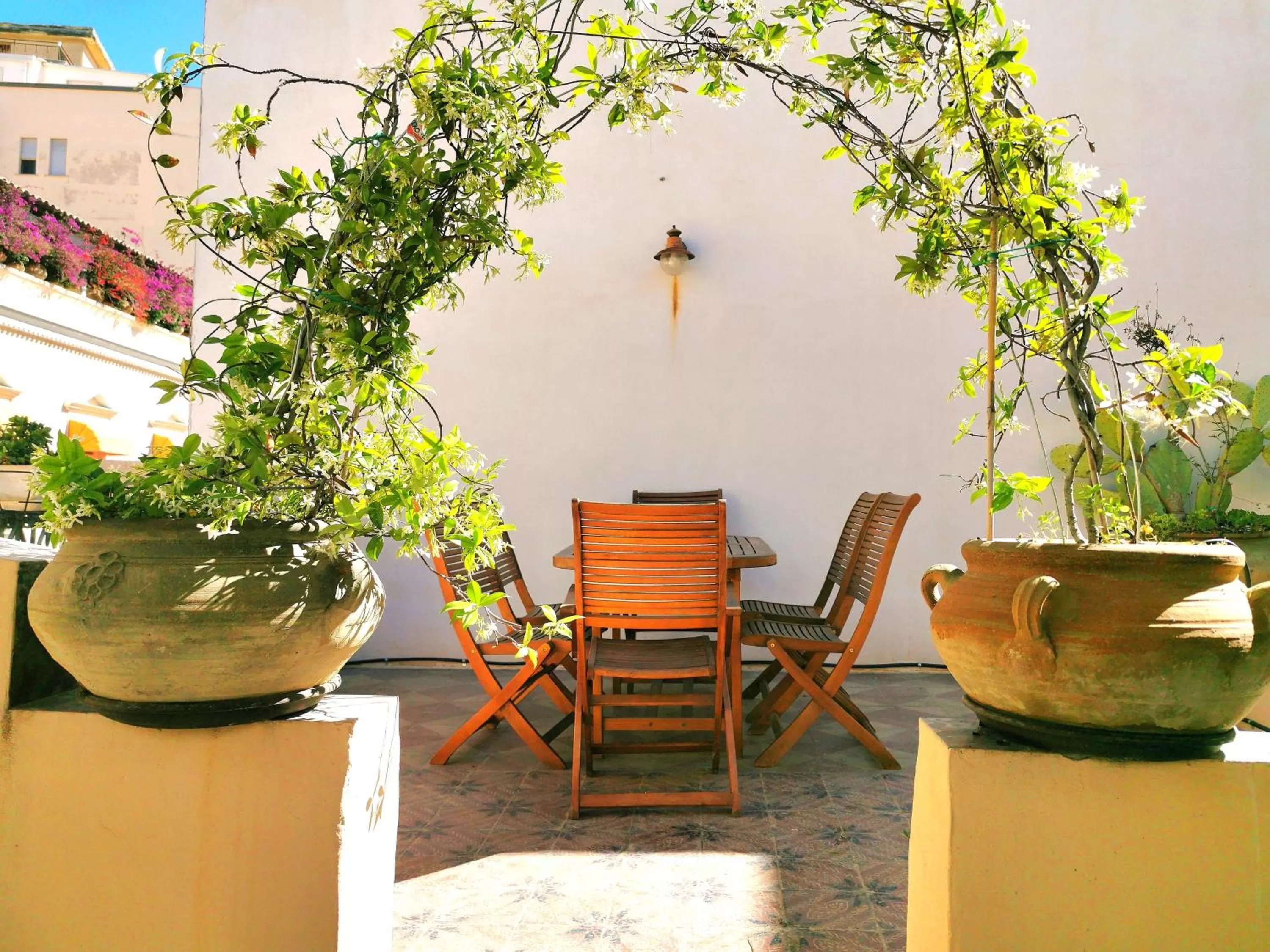 Patio in Dimora La Commare