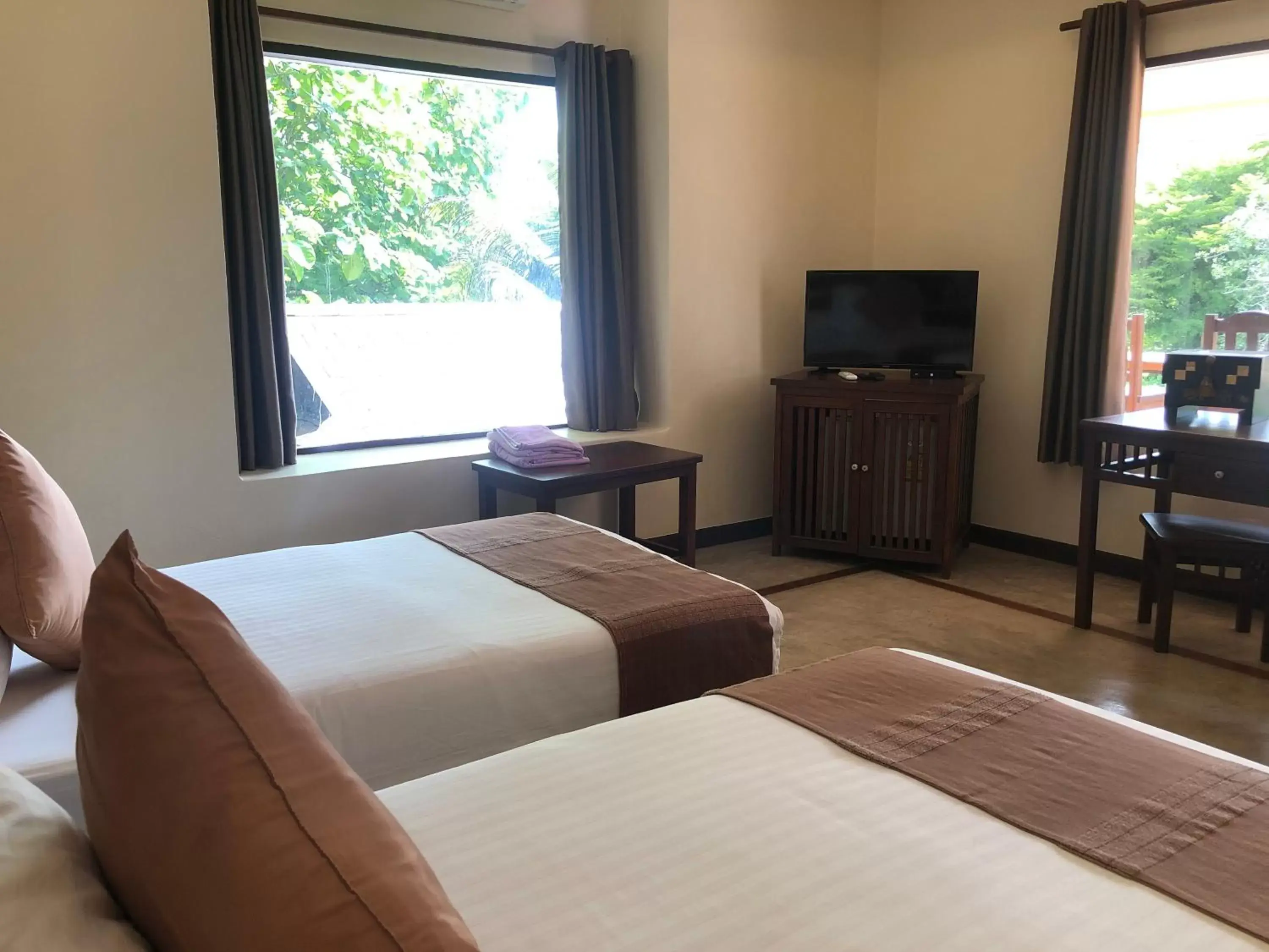 Bed in Baan Krating Pai Resort - SHA Plus