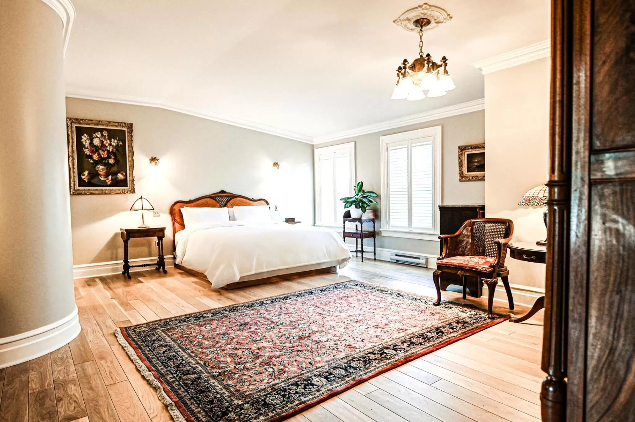 Bed in StoneHaven Le Manoir - Relais & Châteaux