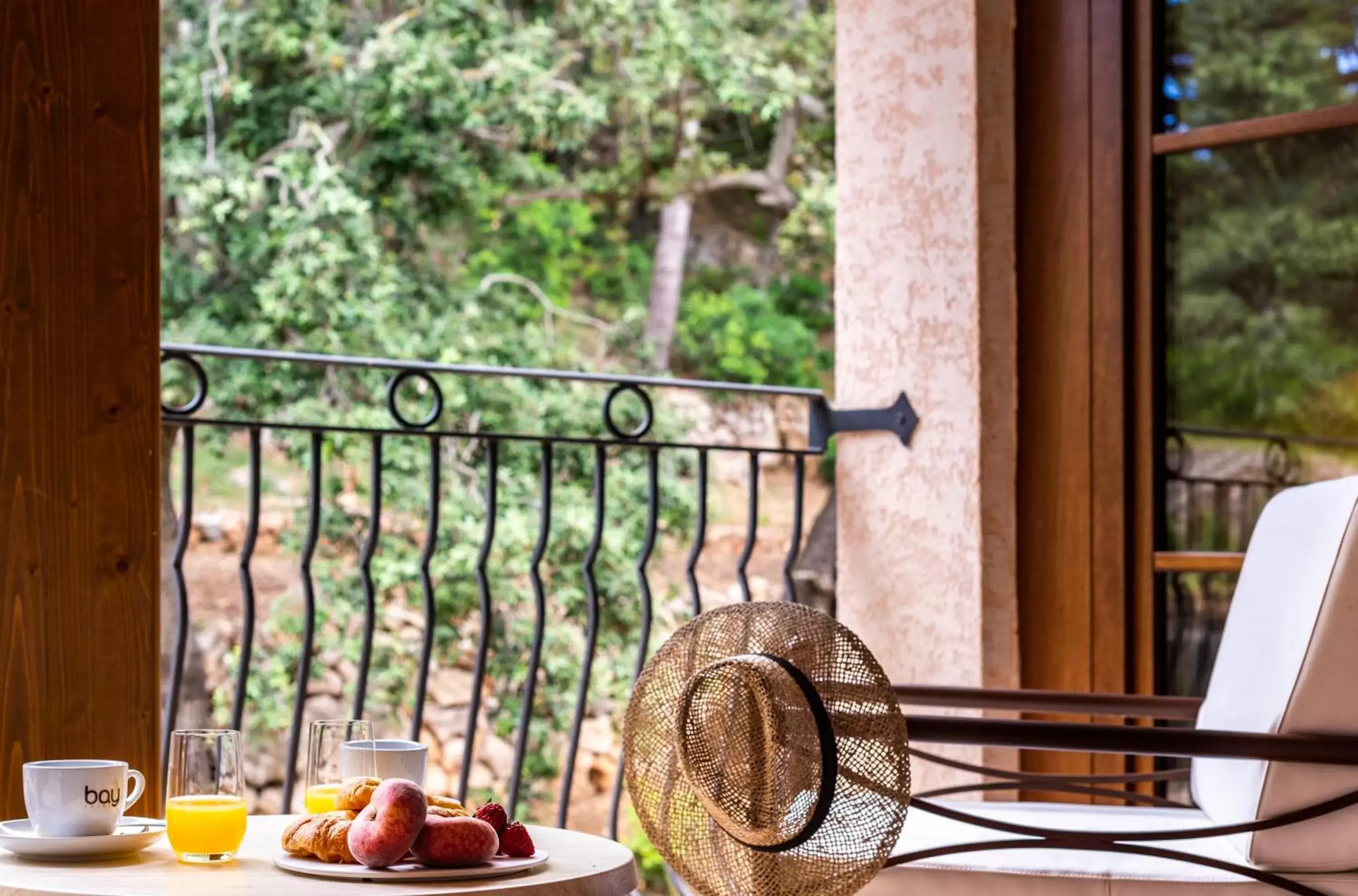 Balcony/Terrace in Hotel Creu de Tau Art&Spa-Adults only