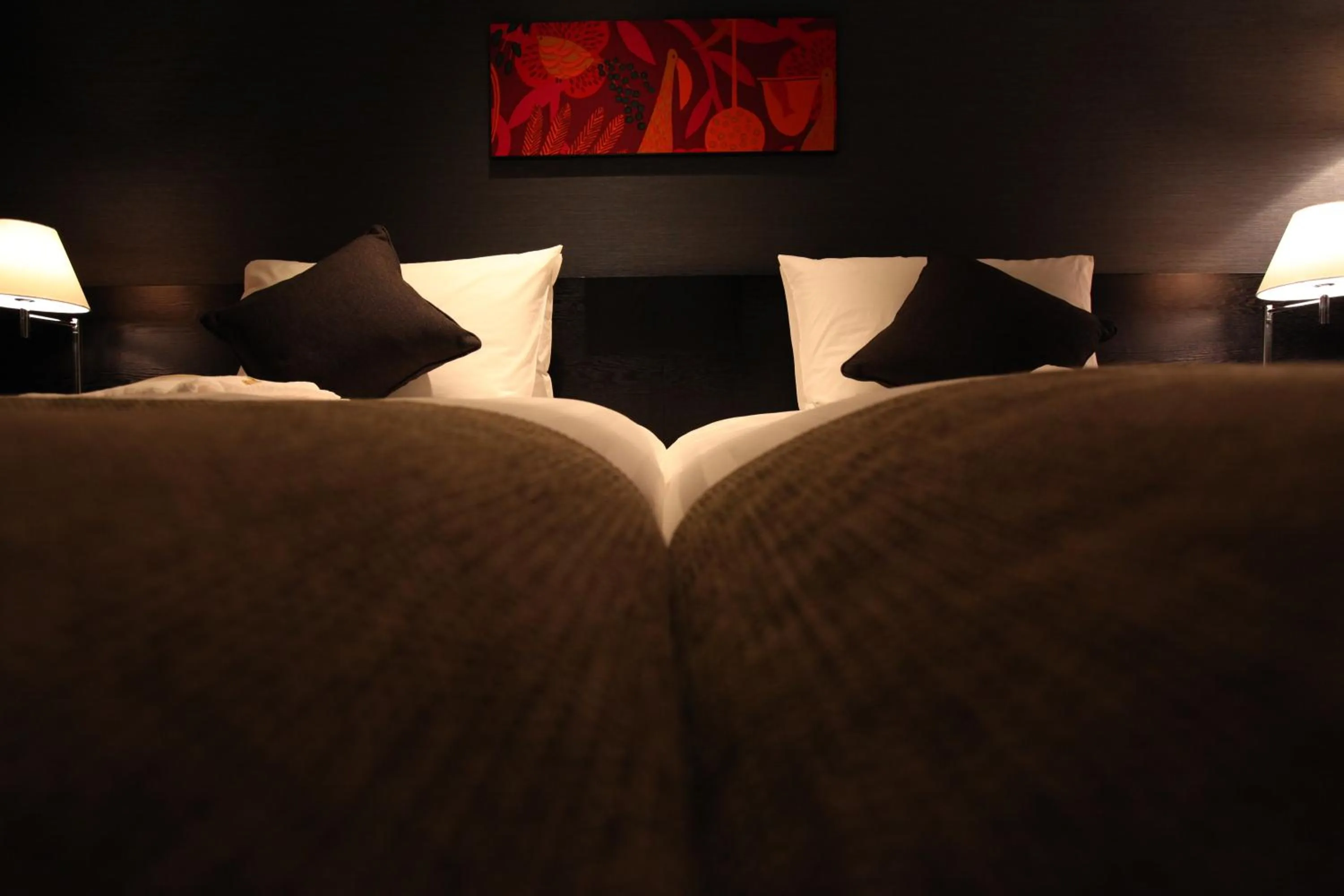 Bed in The Gate Hotel Kaminarimon by Hulic