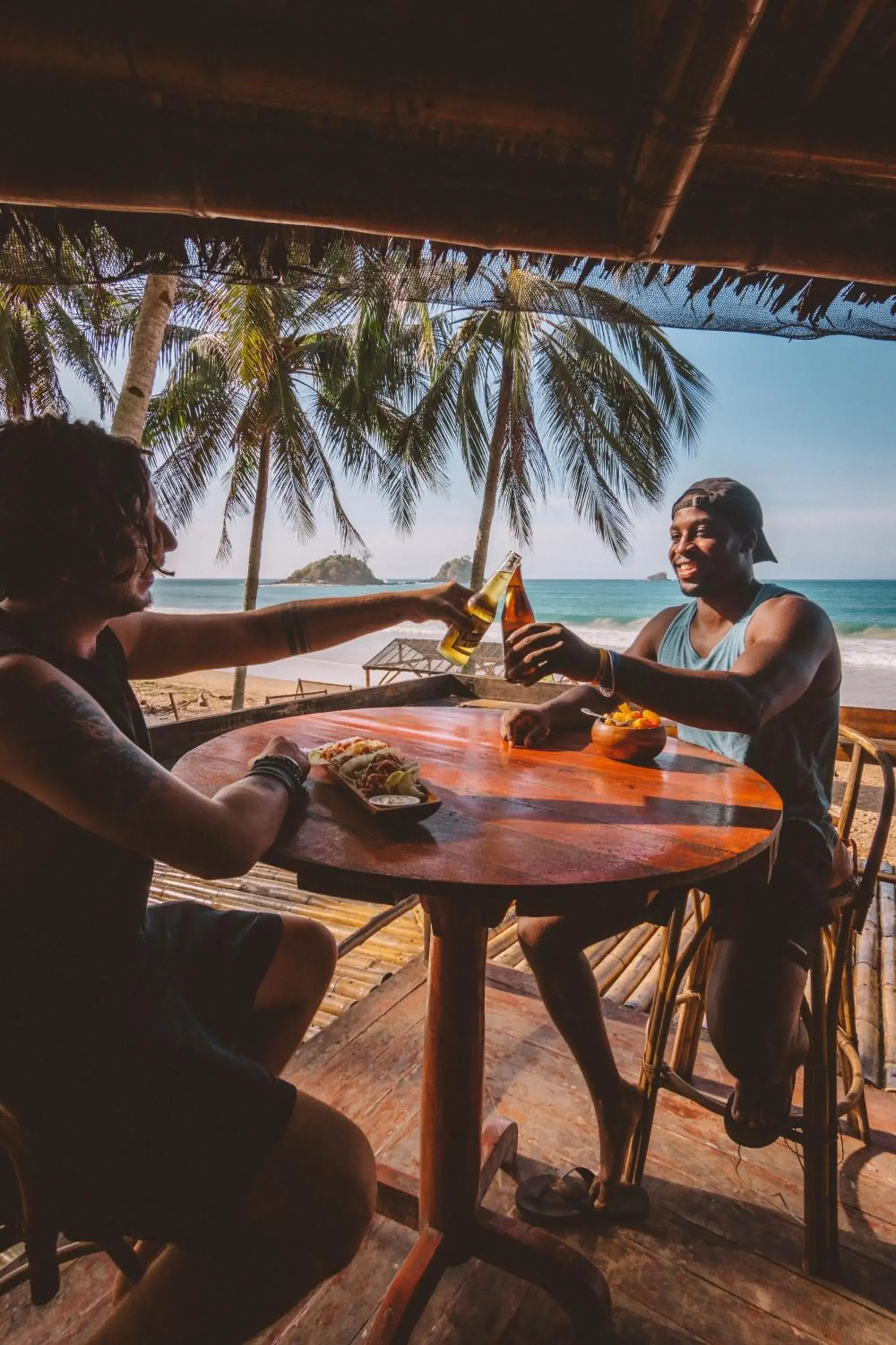 Restaurant/places to eat in Mad Monkey Hostel Nacpan Beach