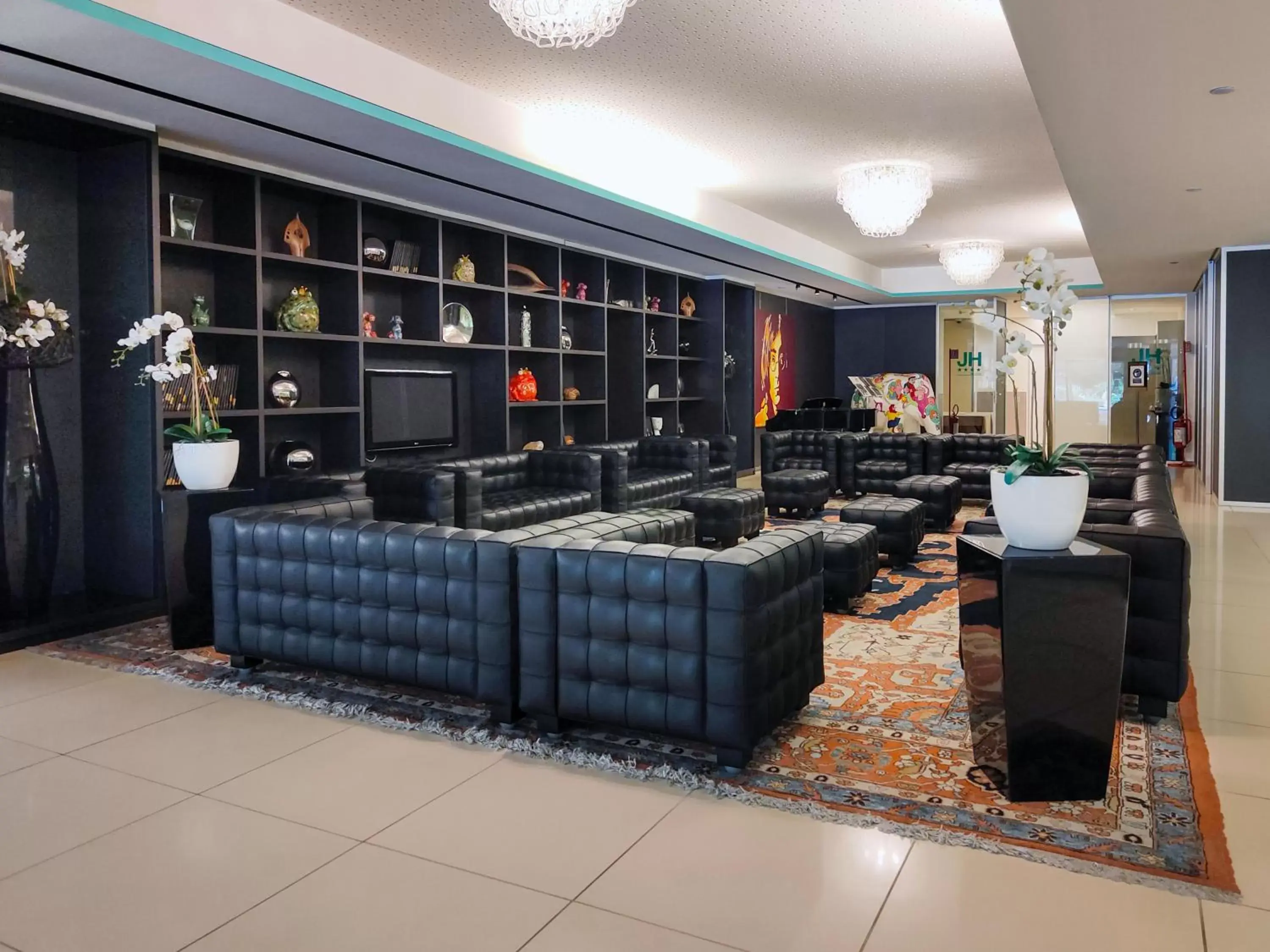 Lobby or reception in Just Hotel Lomazzo Fiera