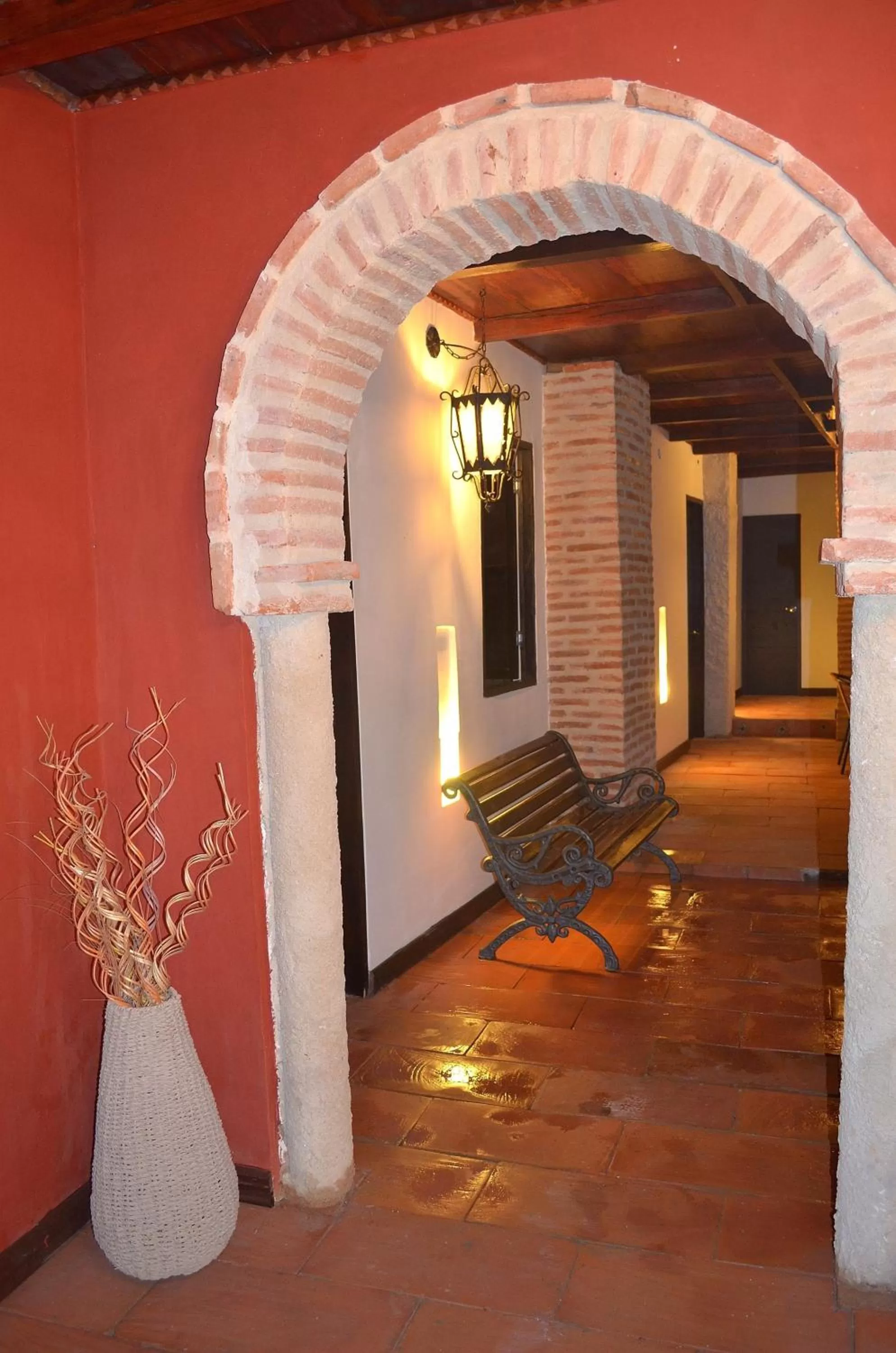 Patio in Hotel Galeria la Trinidad