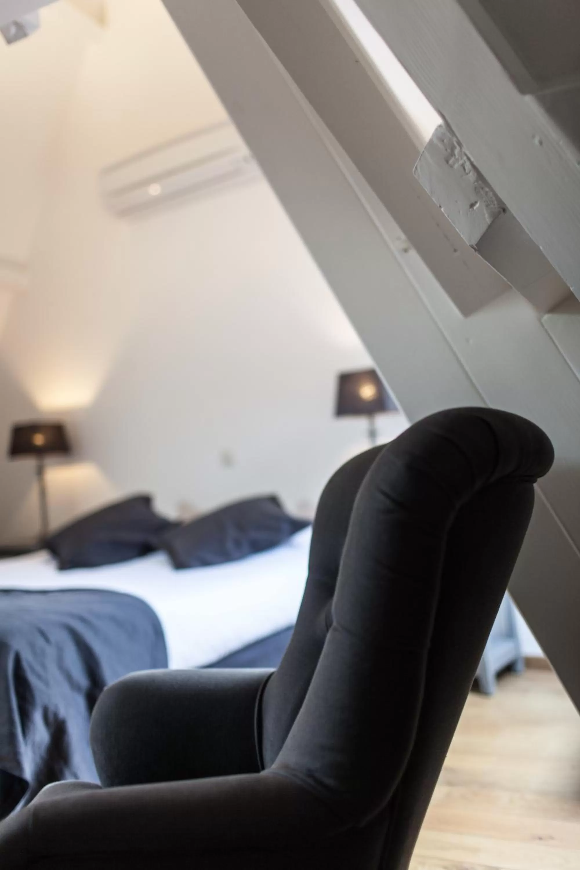 Decorative detail, Bed in Hotel Boterhuis