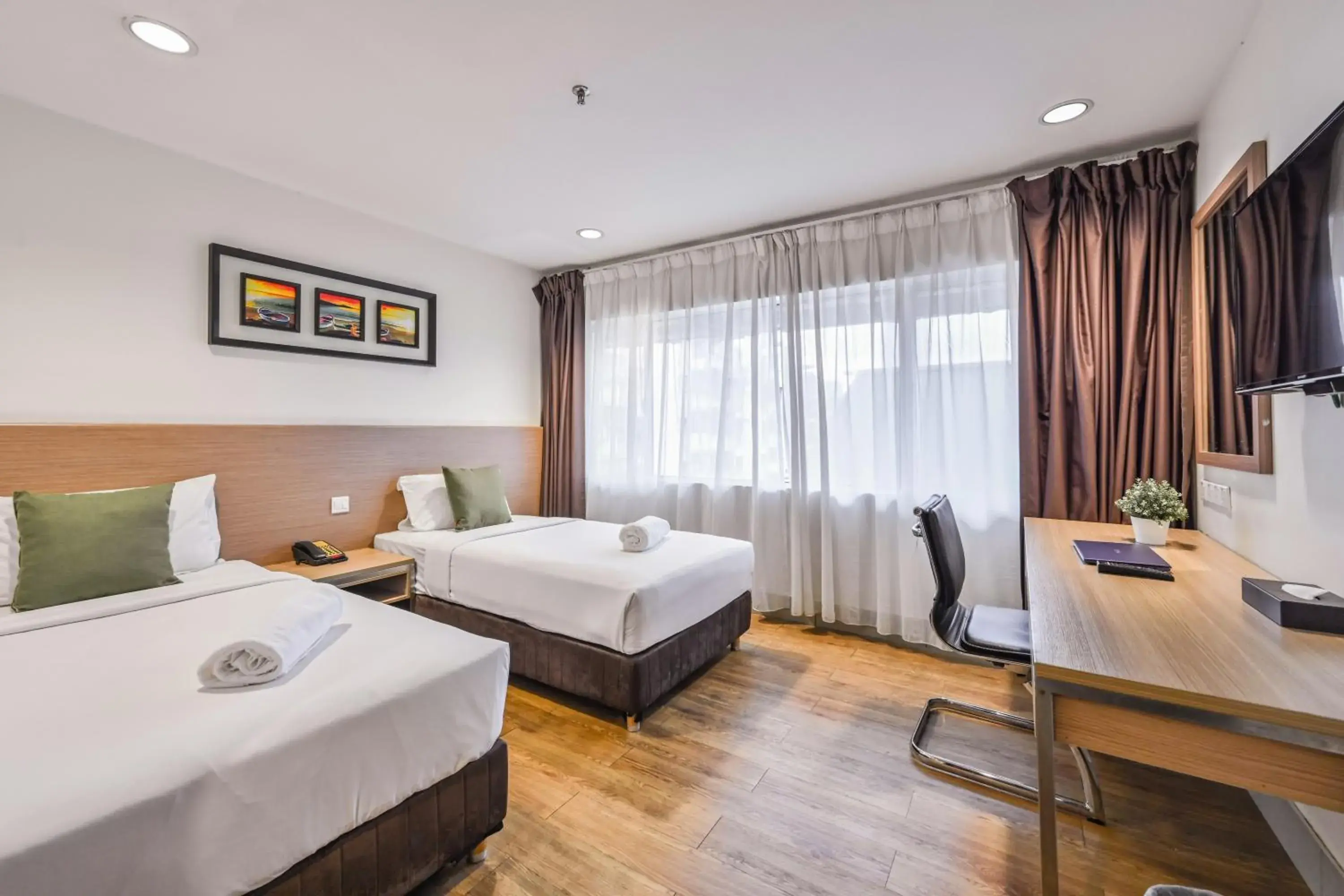 Photo of the whole room, Bed in Hotel Pudu Plaza Kuala Lumpur