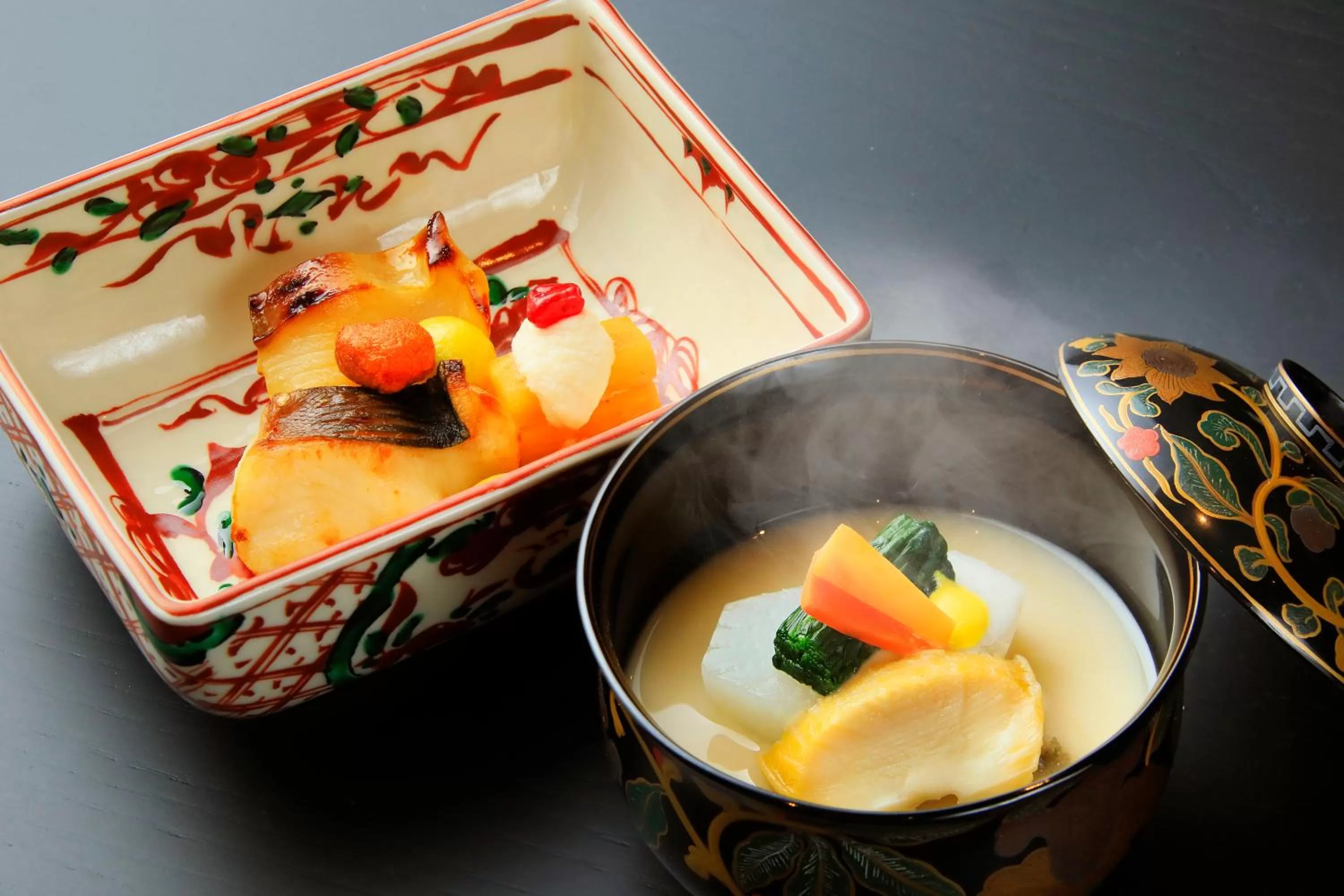 Food close-up in Waqoo Naritasanmonzen