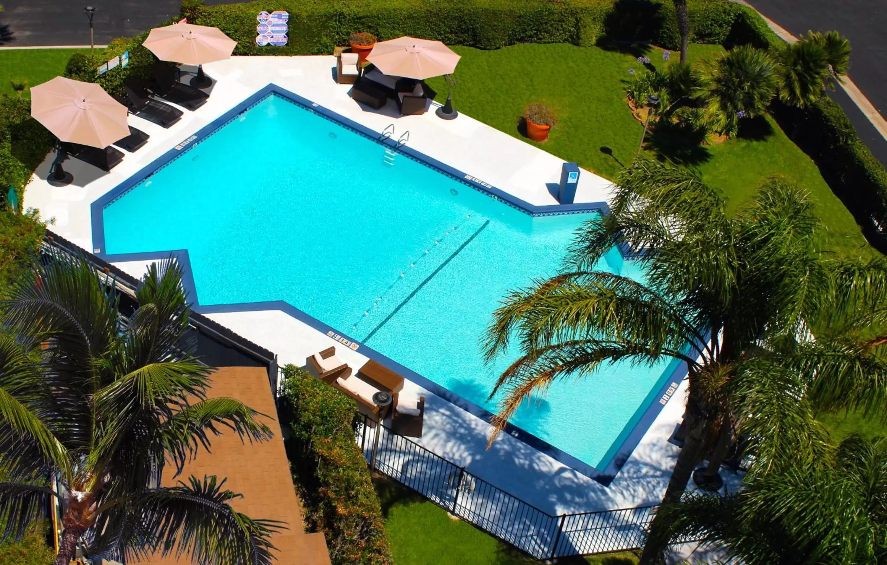 Swimming pool, Pool View in Holiday Inn Express Van Nuys, an IHG Hotel