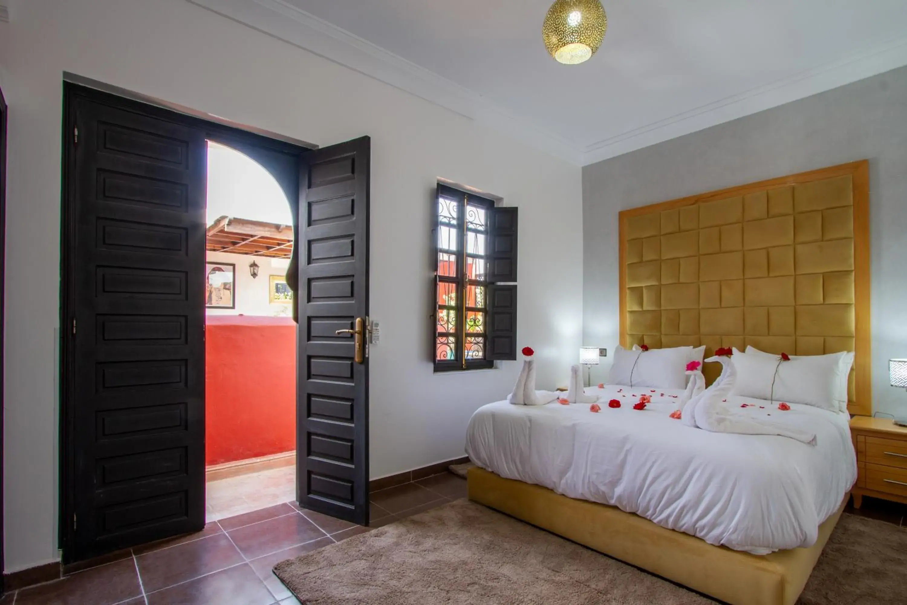 Bedroom, Bed in Ryad Amiran & Spa