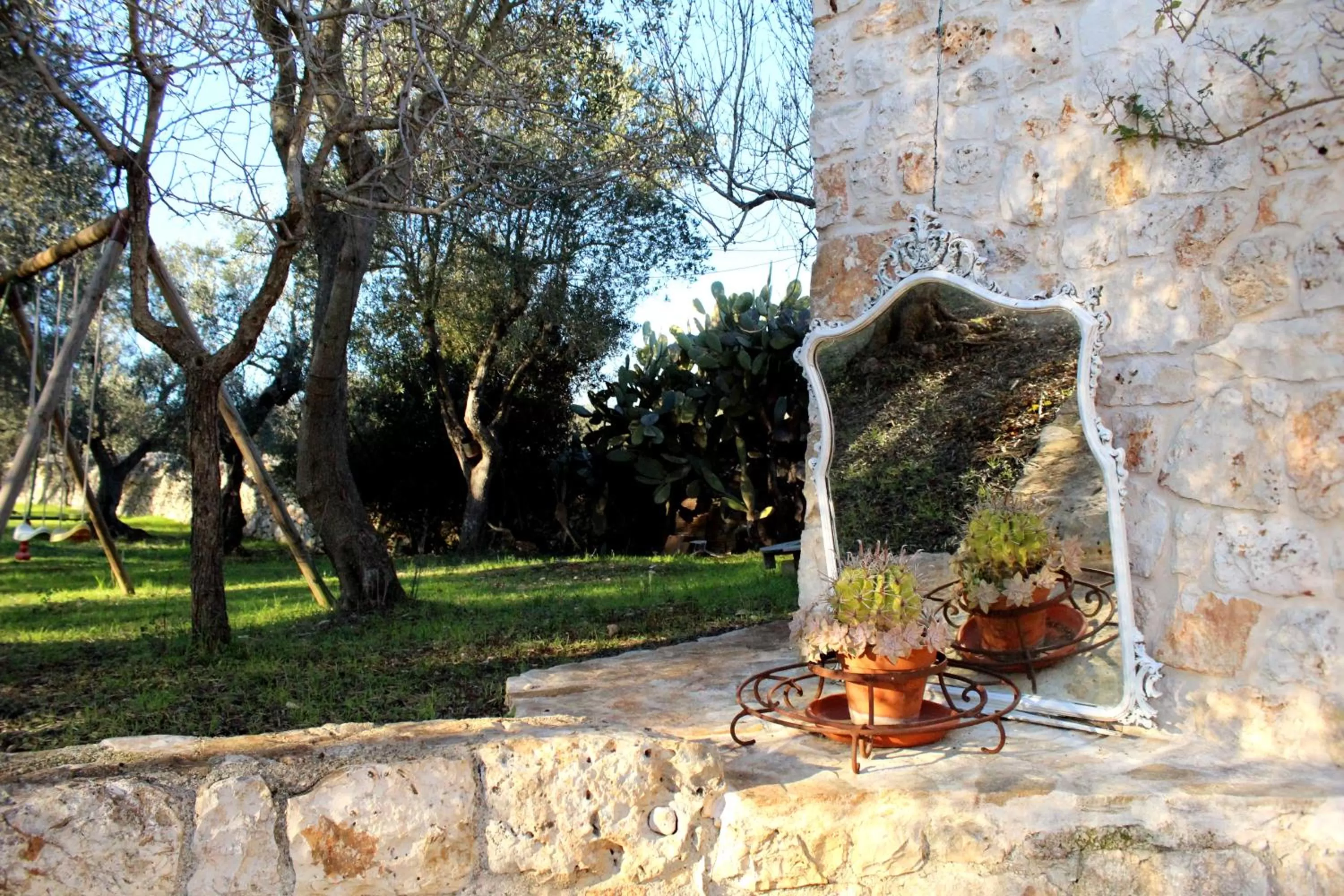 Garden in B&B Giovannarolla Green House