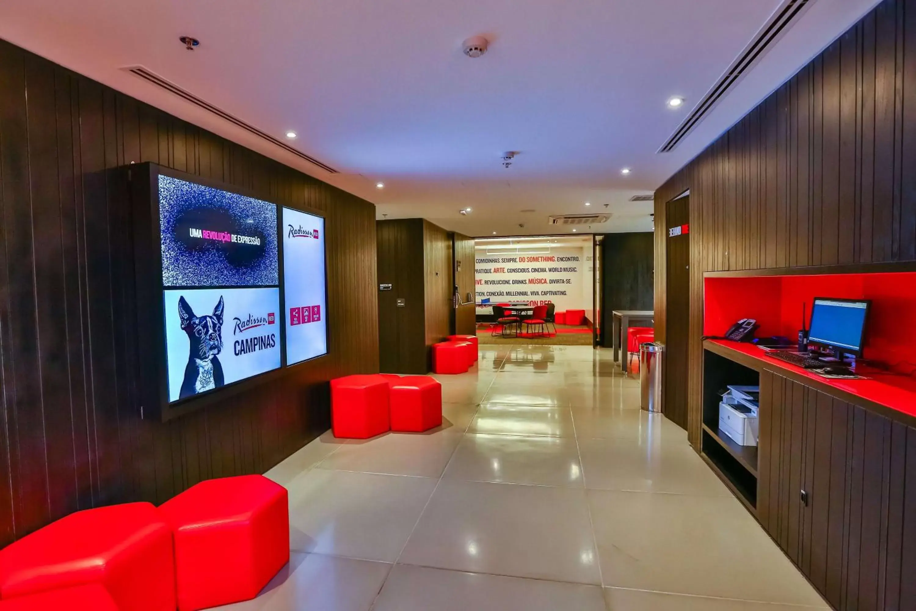 Lobby or reception, Lobby/Reception in Radisson RED Campinas