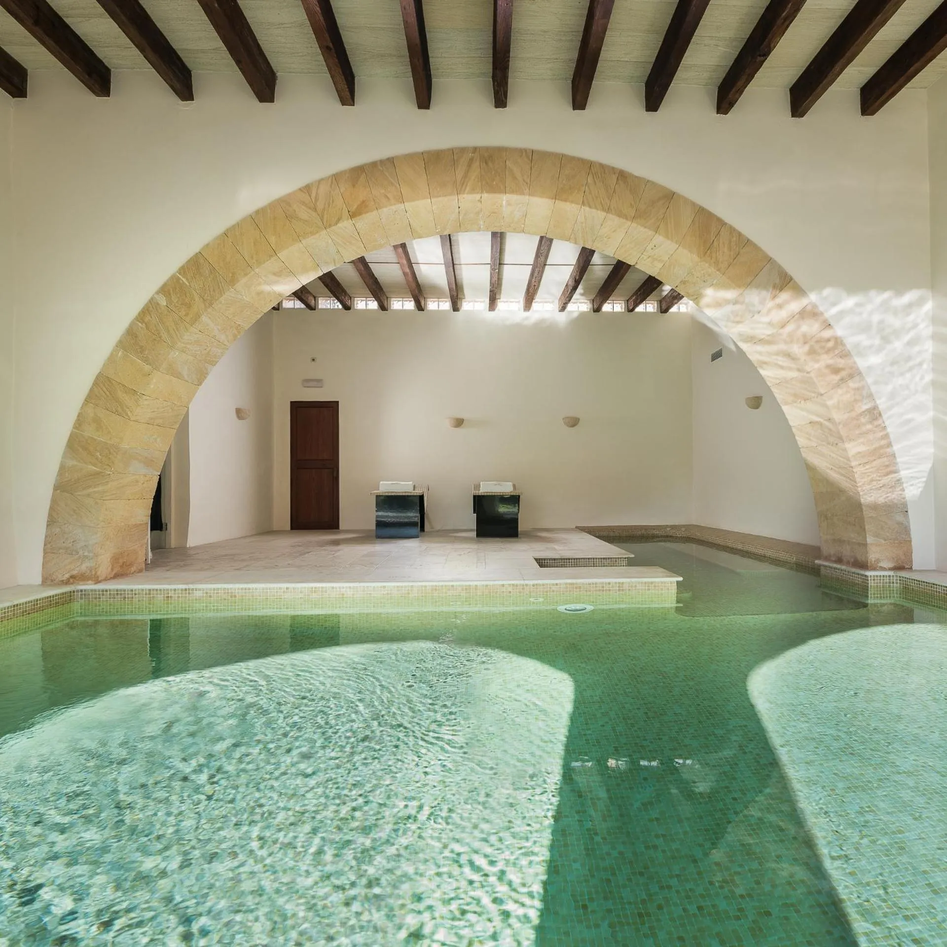 Swimming pool in Hotel Rural Son Mas - 4*