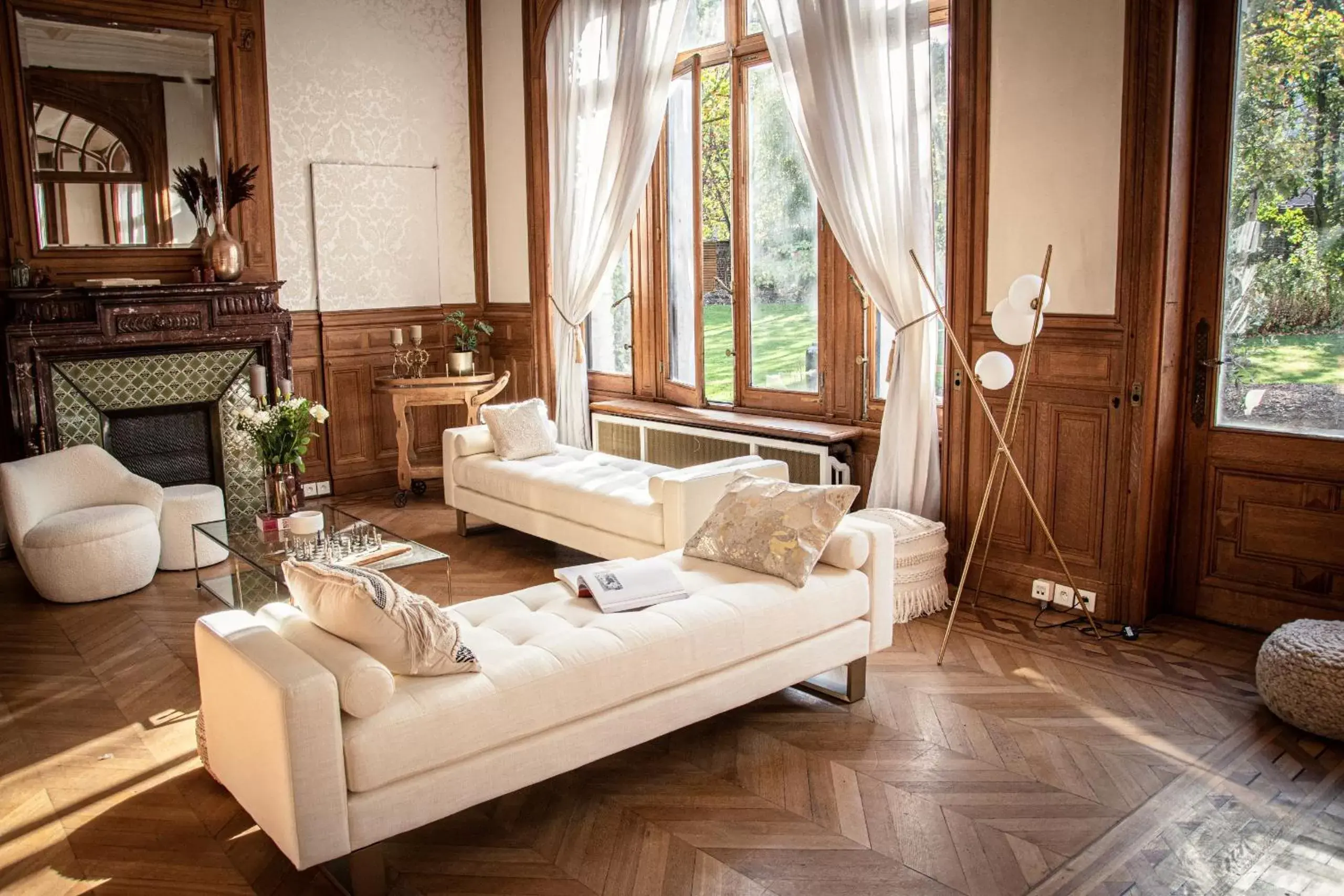 Living room, Seating Area in La Villa Barbieux