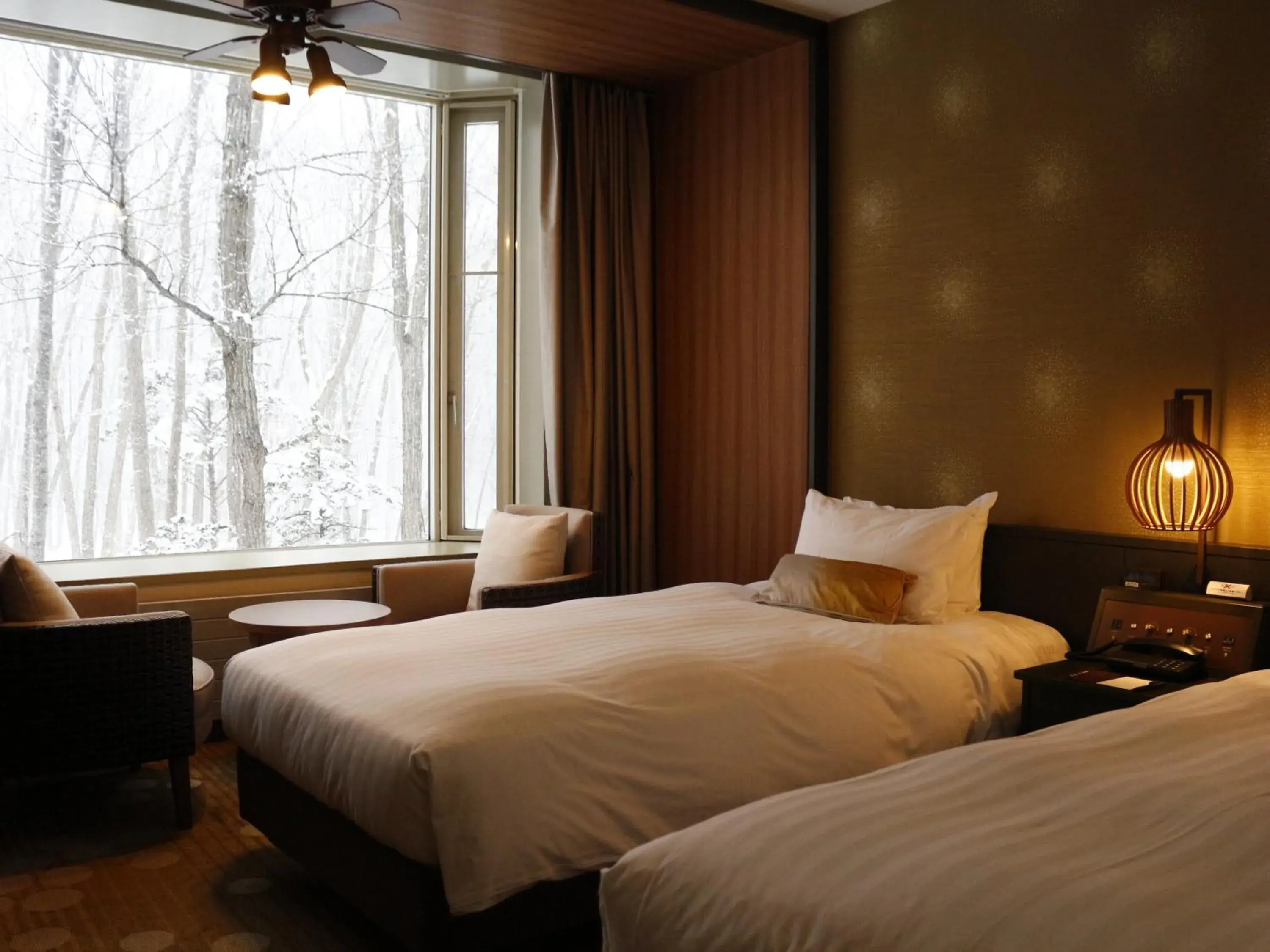 Photo of the whole room, Bed in Hakodate Onuma Prince Hotel