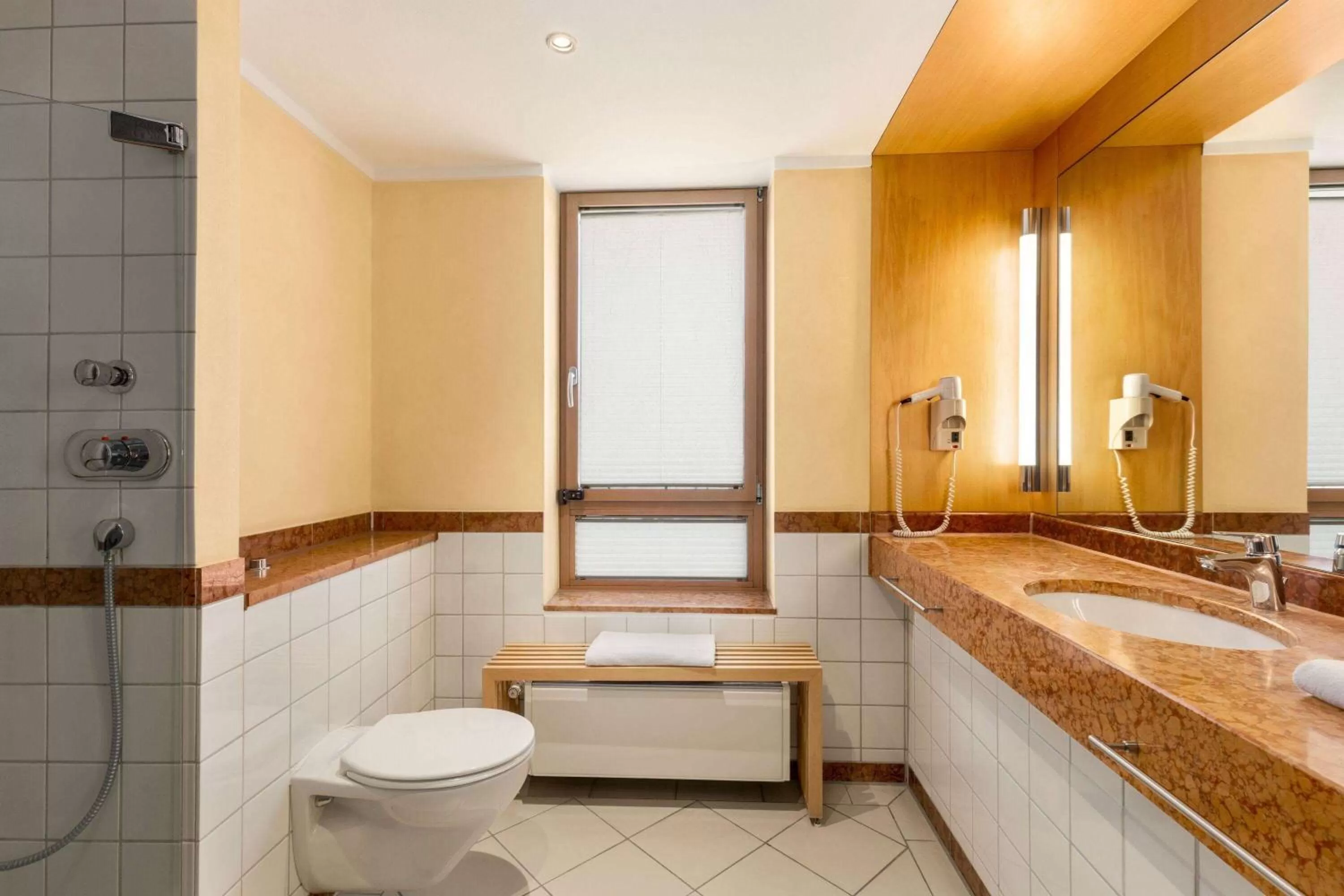 Shower in Vienna House by Wyndham Remarque Osnabrück