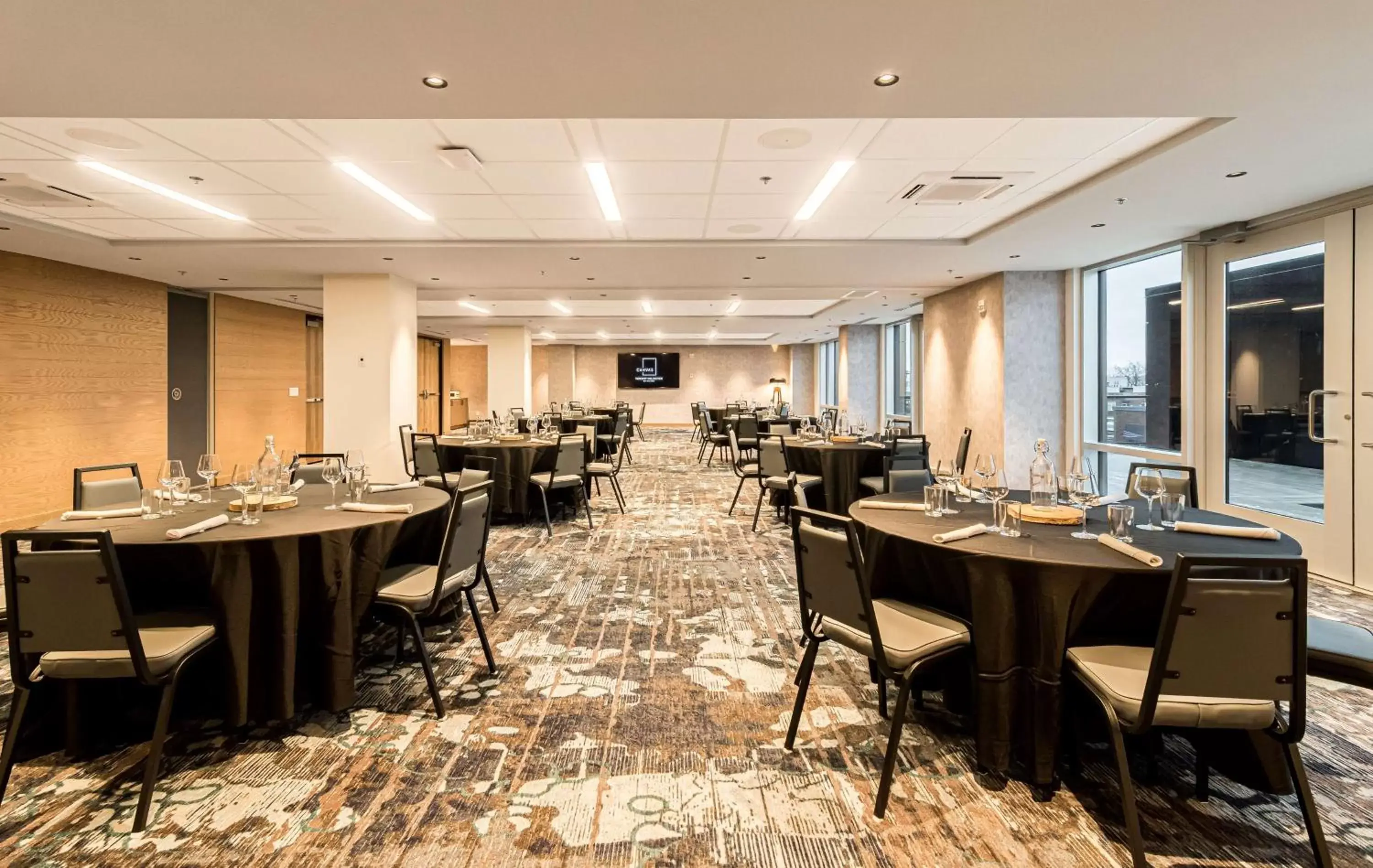 Meeting/conference room, Restaurant/Places to Eat in Canvas Moncton, Tapestry Collection By Hilton