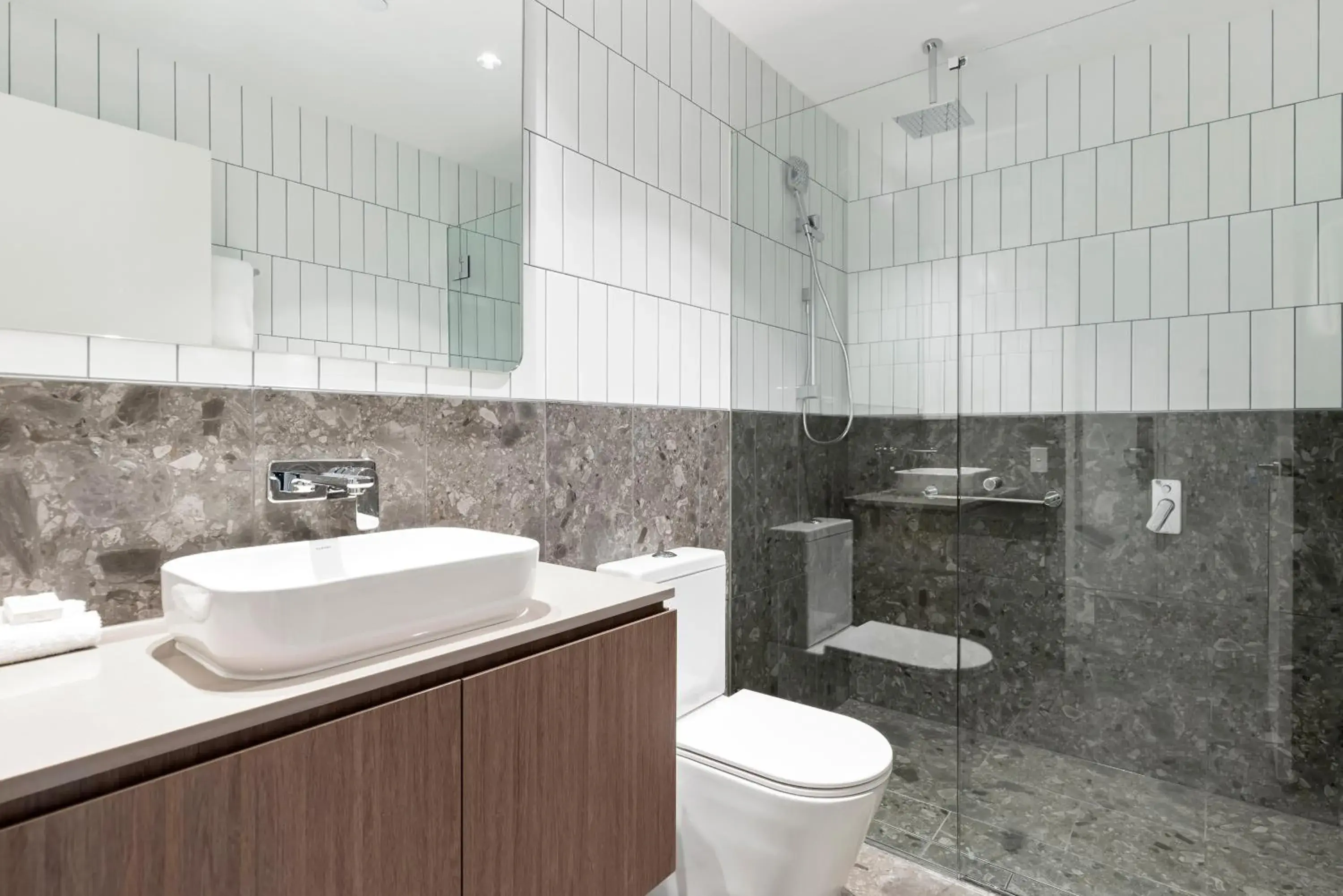 Shower, Bathroom in Quest Woolooware Bay