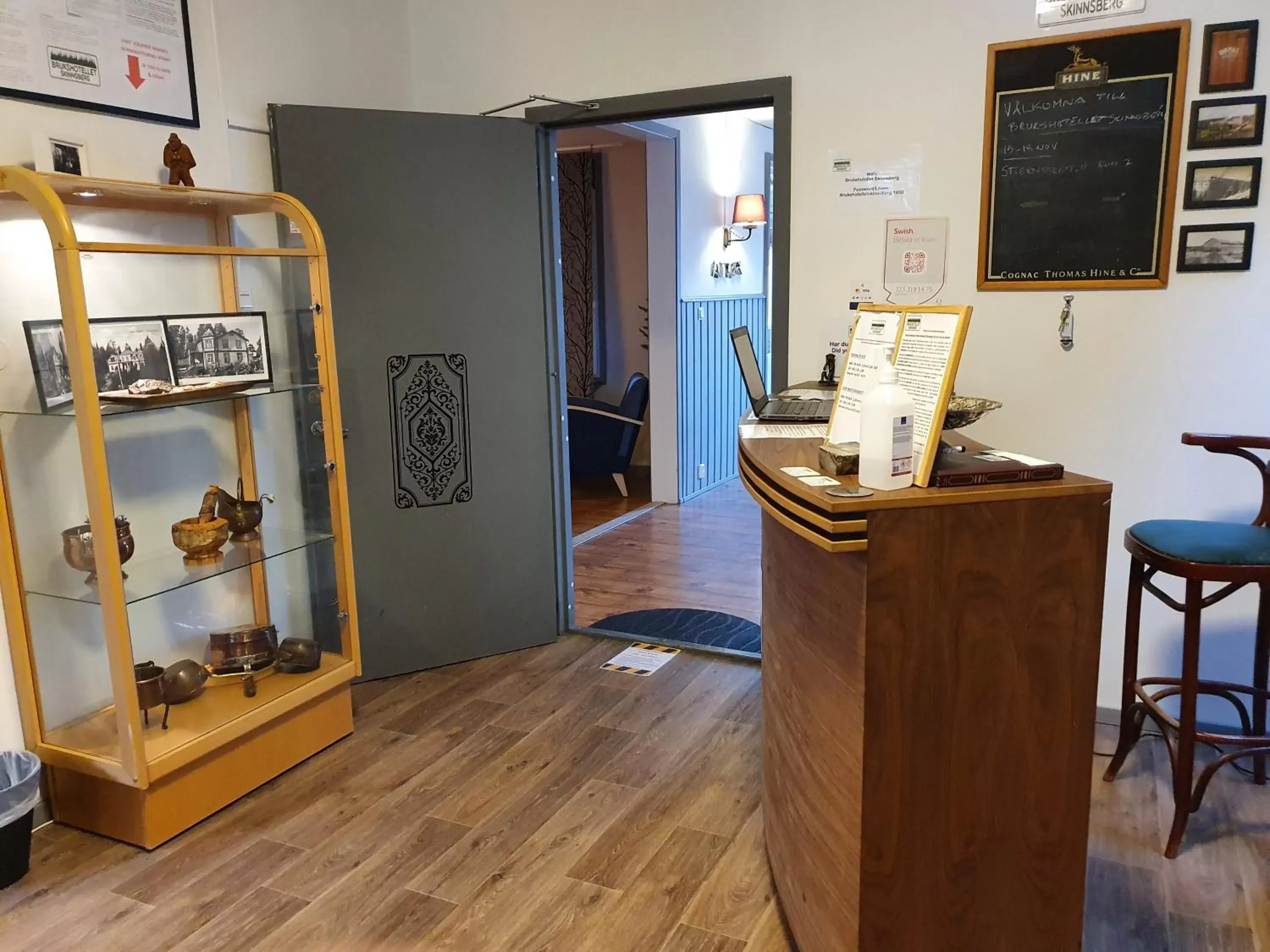 Lobby or reception in Brukshotellet Skinnsberg Lobby or reception in Brukshotellet Skinnsberg