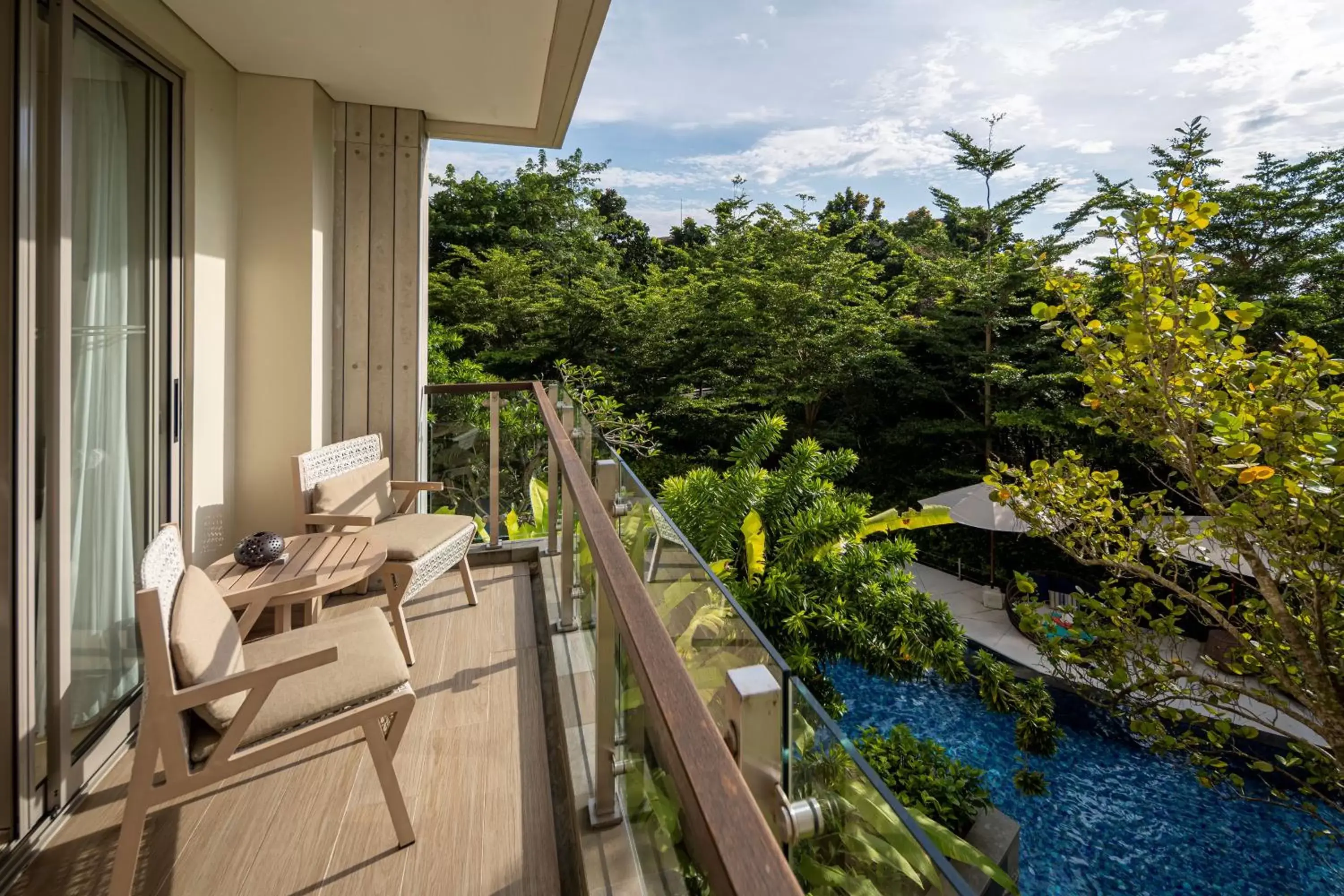 Balcony/Terrace in RIMBA by AYANA Bali