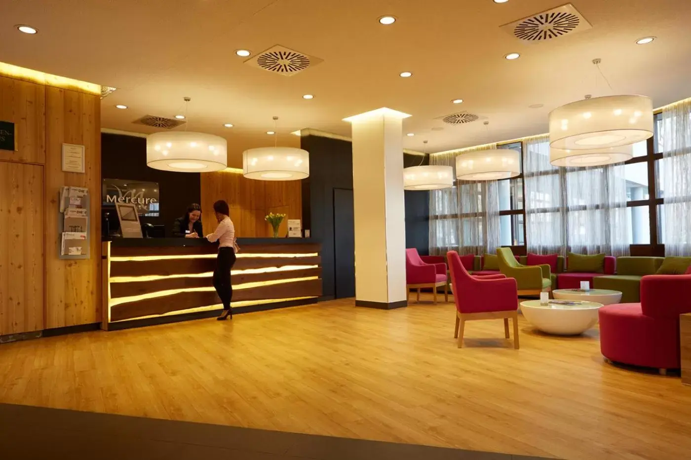 Lobby or reception, Lobby/Reception in Mercure Hotel am Messeplatz Offenburg
