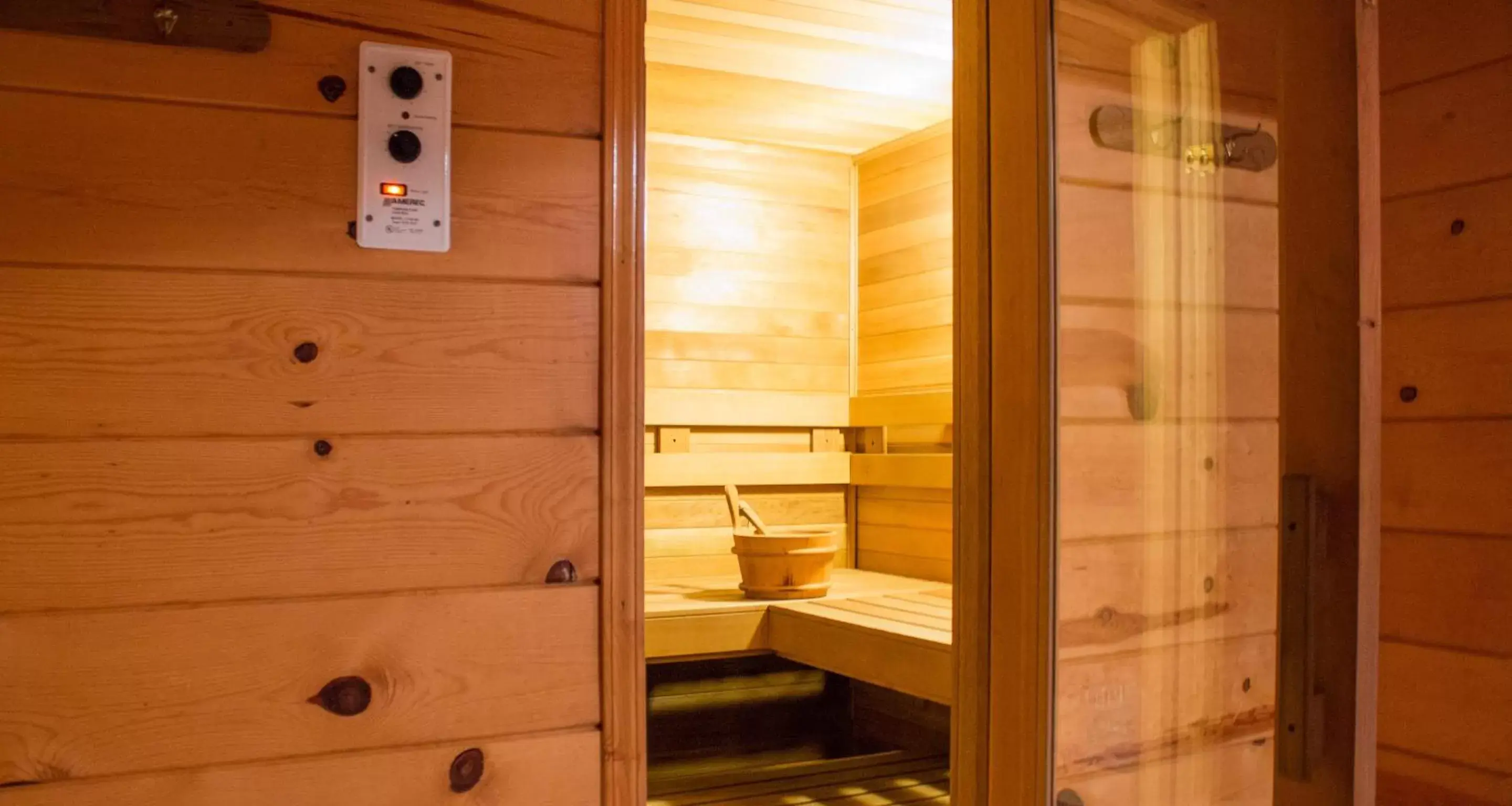 Sauna in The Lodge At Creel Eco - Hotel & Spa