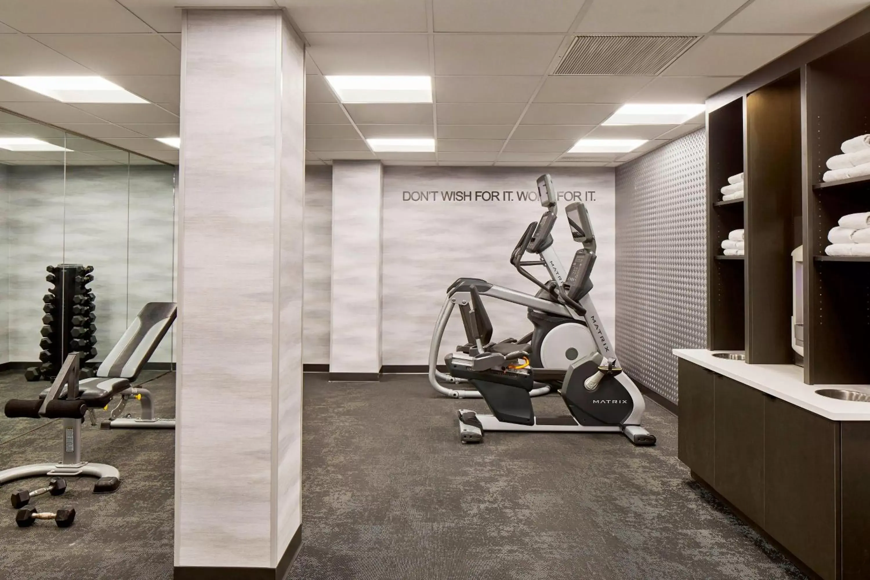 Fitness centre/facilities, Fitness Center/Facilities in Fairfield Inn & Suites by Marriott Albany Airport