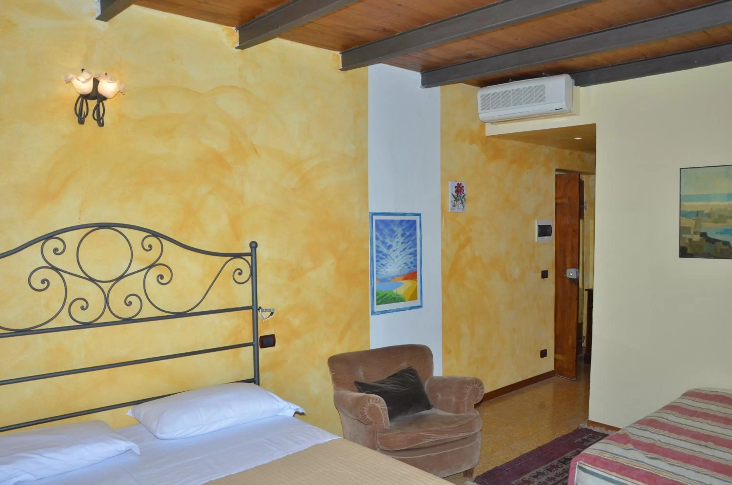 Seating area, Bed in Locanda Dal Moccia