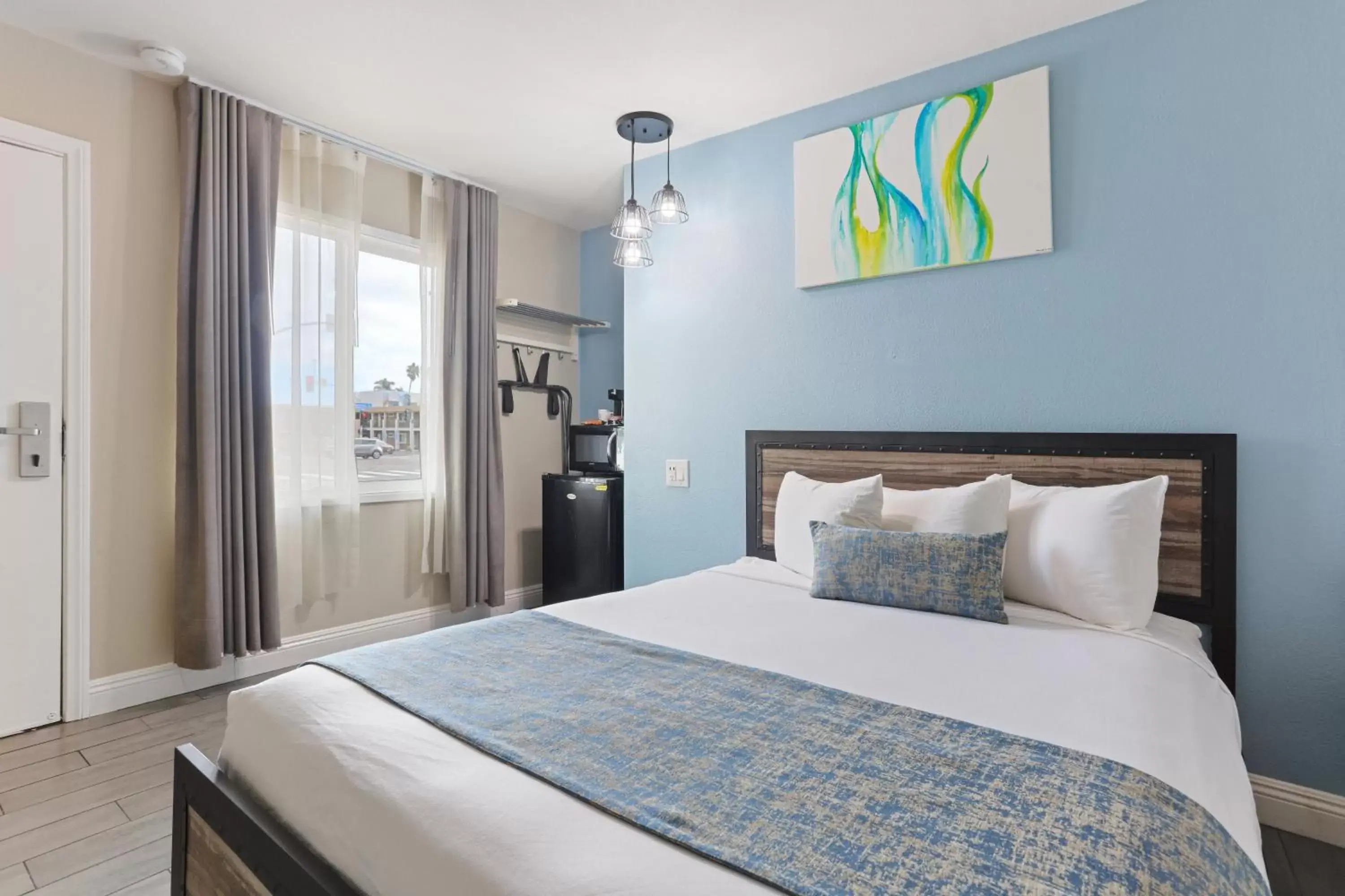 Bed in Hotel Aqua Mar