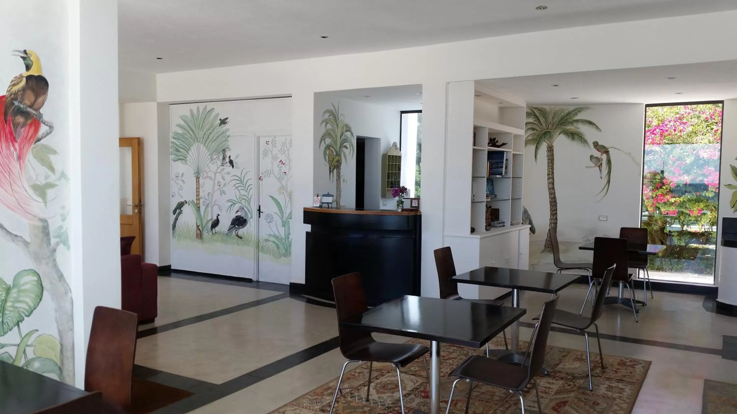 Lobby or reception in Posada de los Pajaros