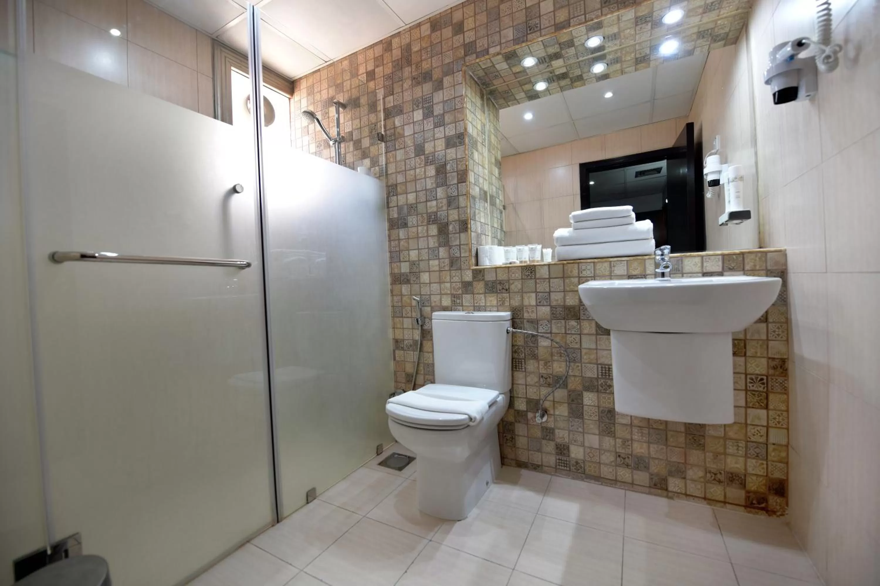 Shower in Carlton Tower Hotel Kuwait