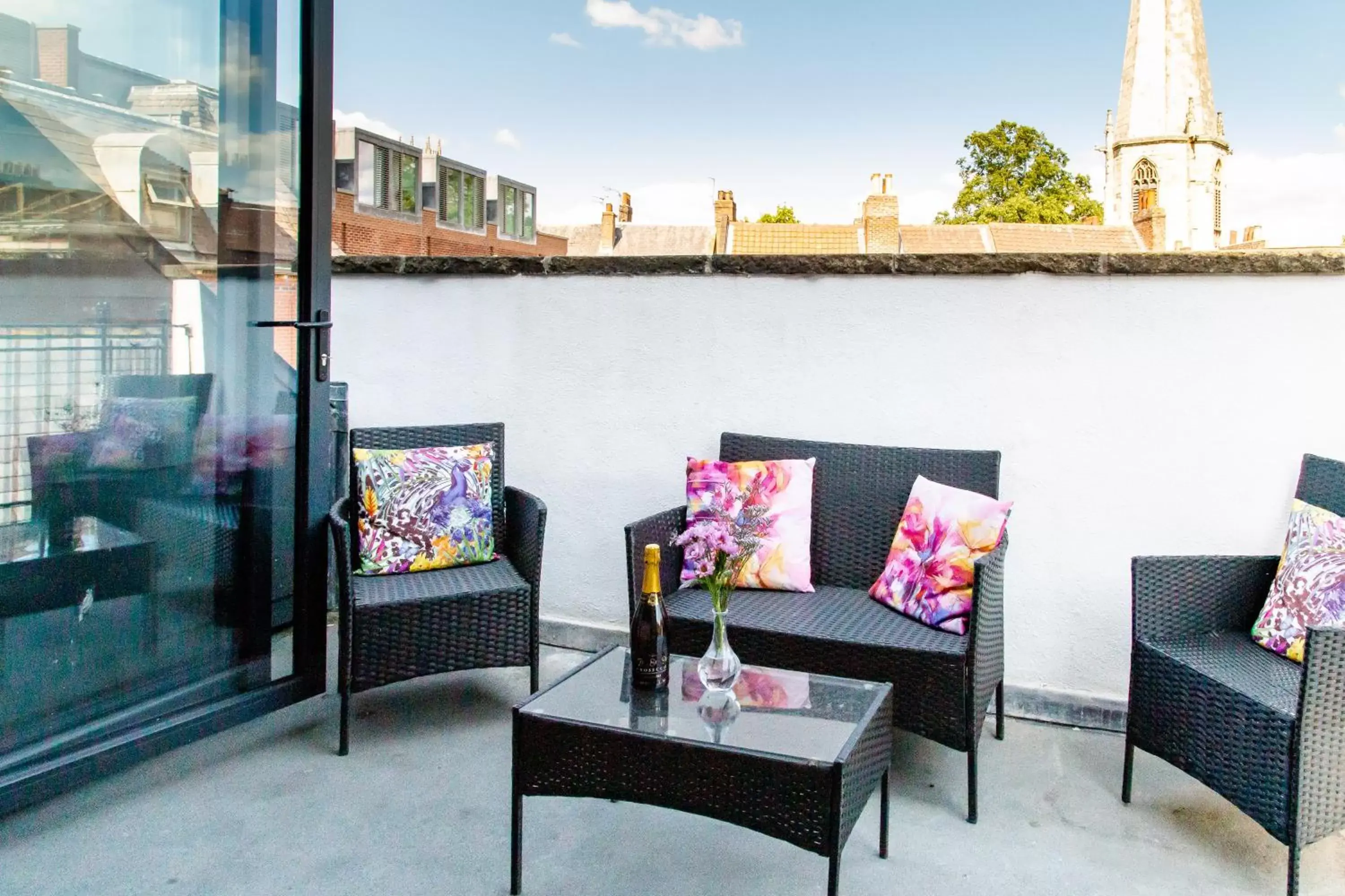 Patio in Goodramgate Apartments